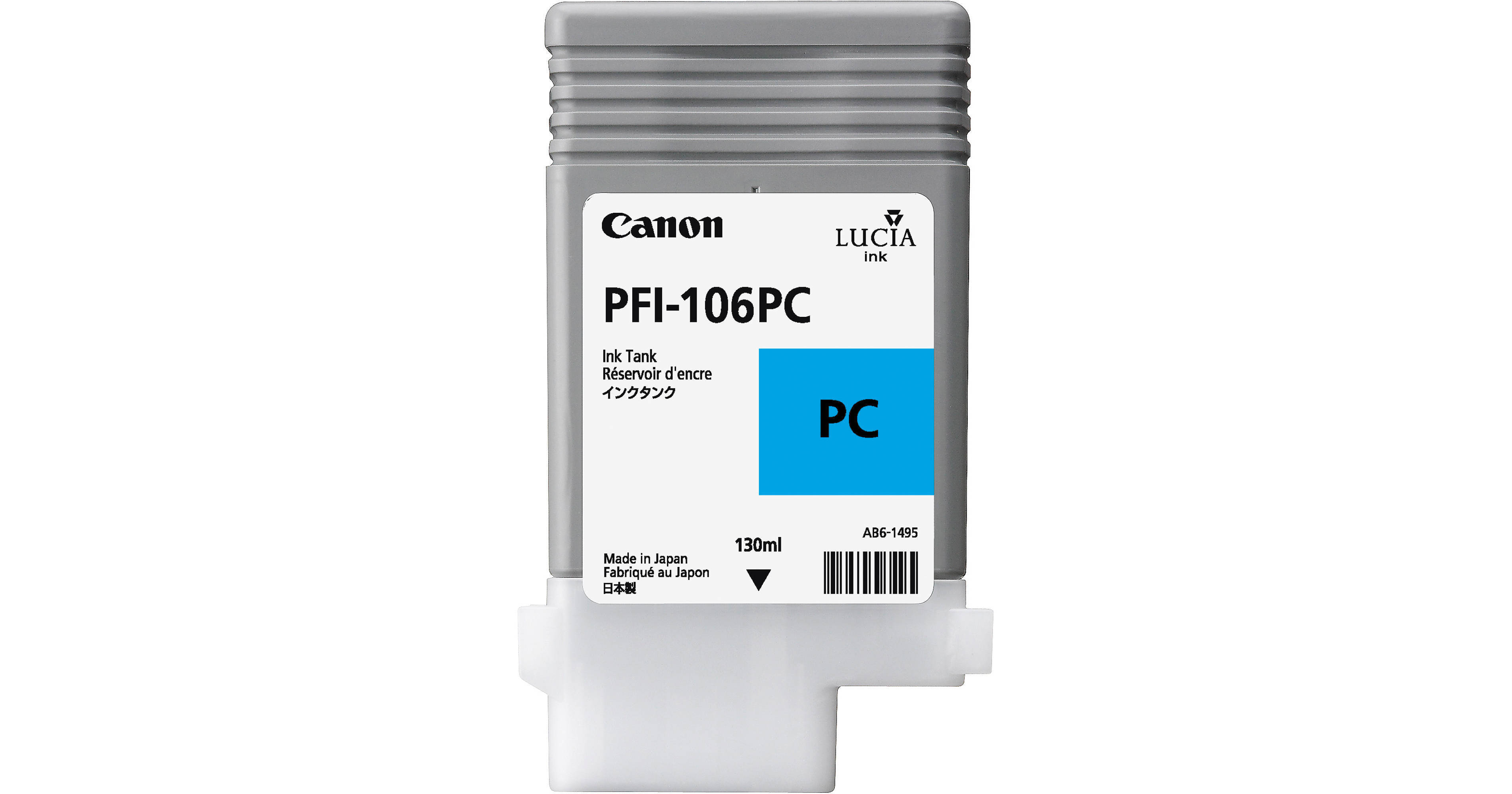 Canon PFI-106PC Photo Cyan Ink Cartridge (130mL)