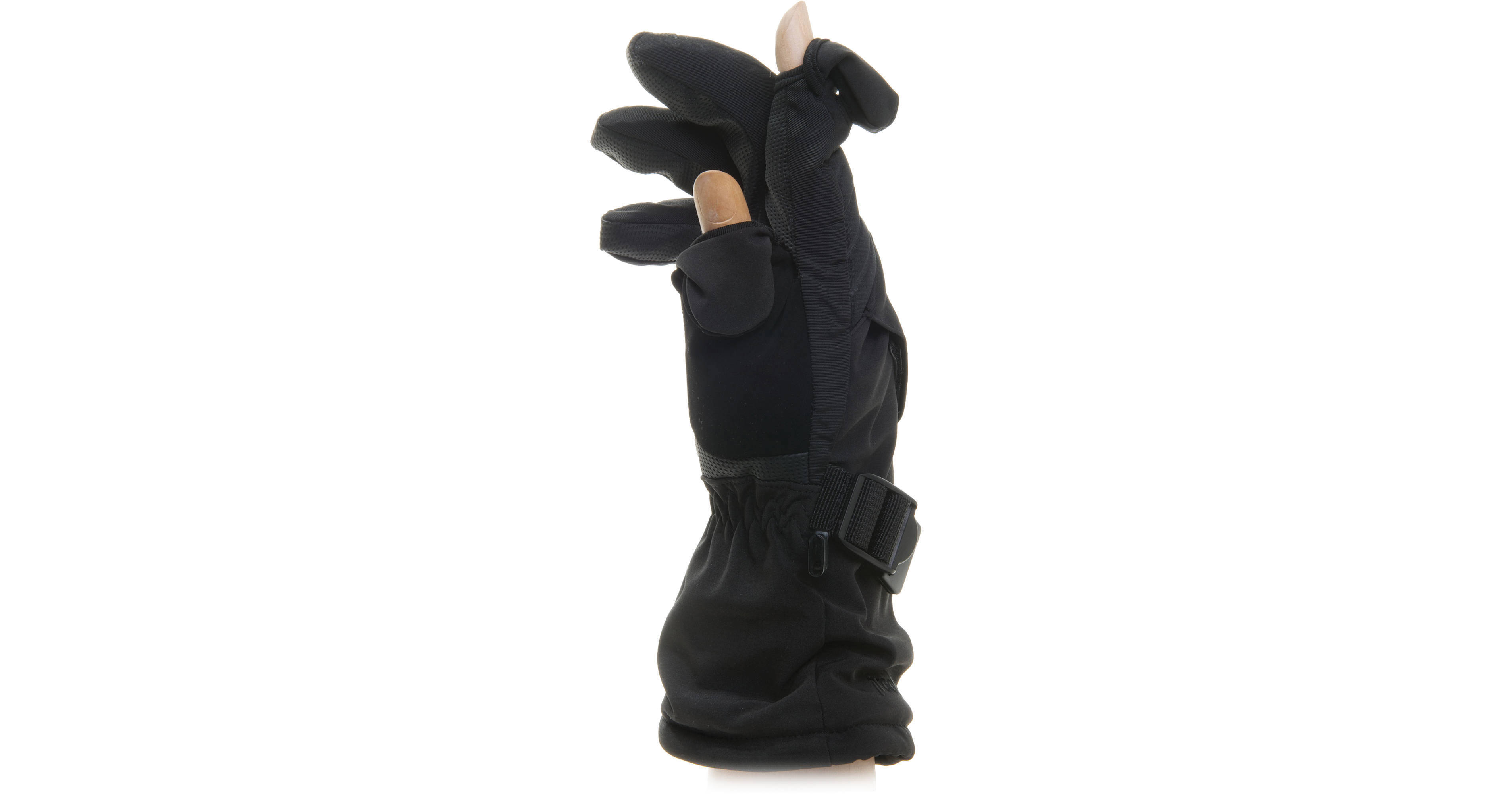 Freehands Men's Soft Shell Finger Cap Gloves