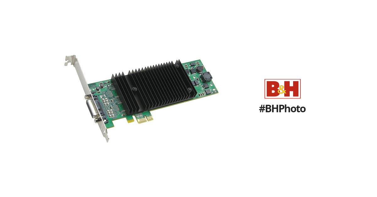 Matrox P690 Low-Profile PCIe x1 Graphics Display P69-MDDE128LA1F