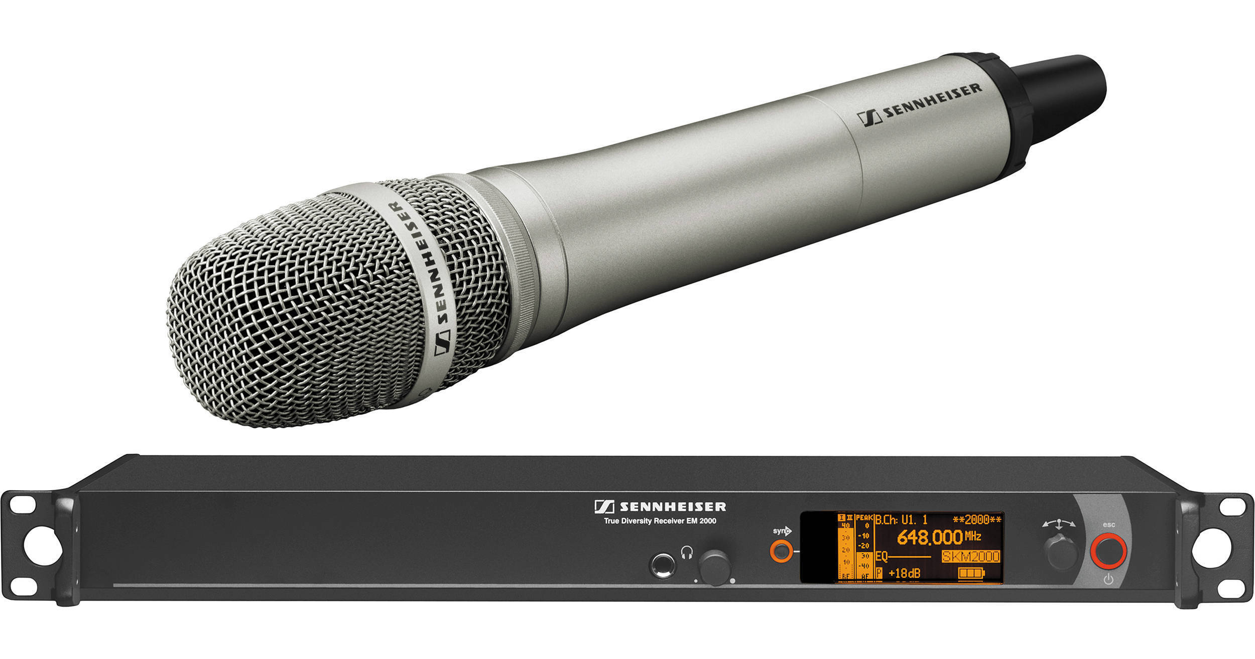 Sennheiser 2000 Series Single Handheld Wireless 2000H1-204NI-A