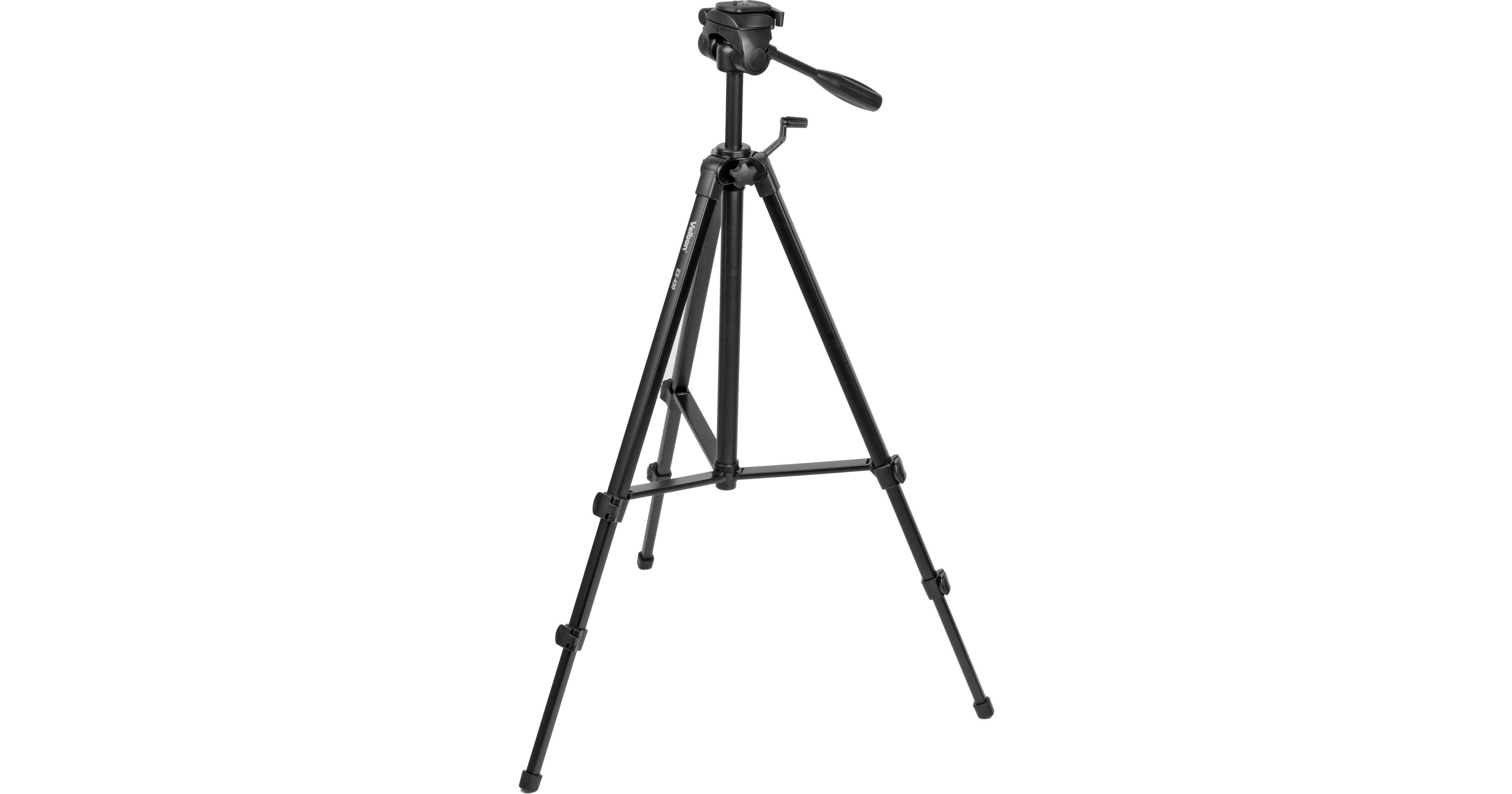 Velbon EX-430/F Aluminum Tripod with 3-Way Pan Head EX 430/F B&H