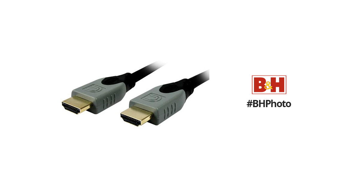 HDMI DISH Gold Plate Network HIGH Speed 8 FT HDMI Cable for HD Digital Video and Audio Supports HD, 3D, 4K & SD TVs 