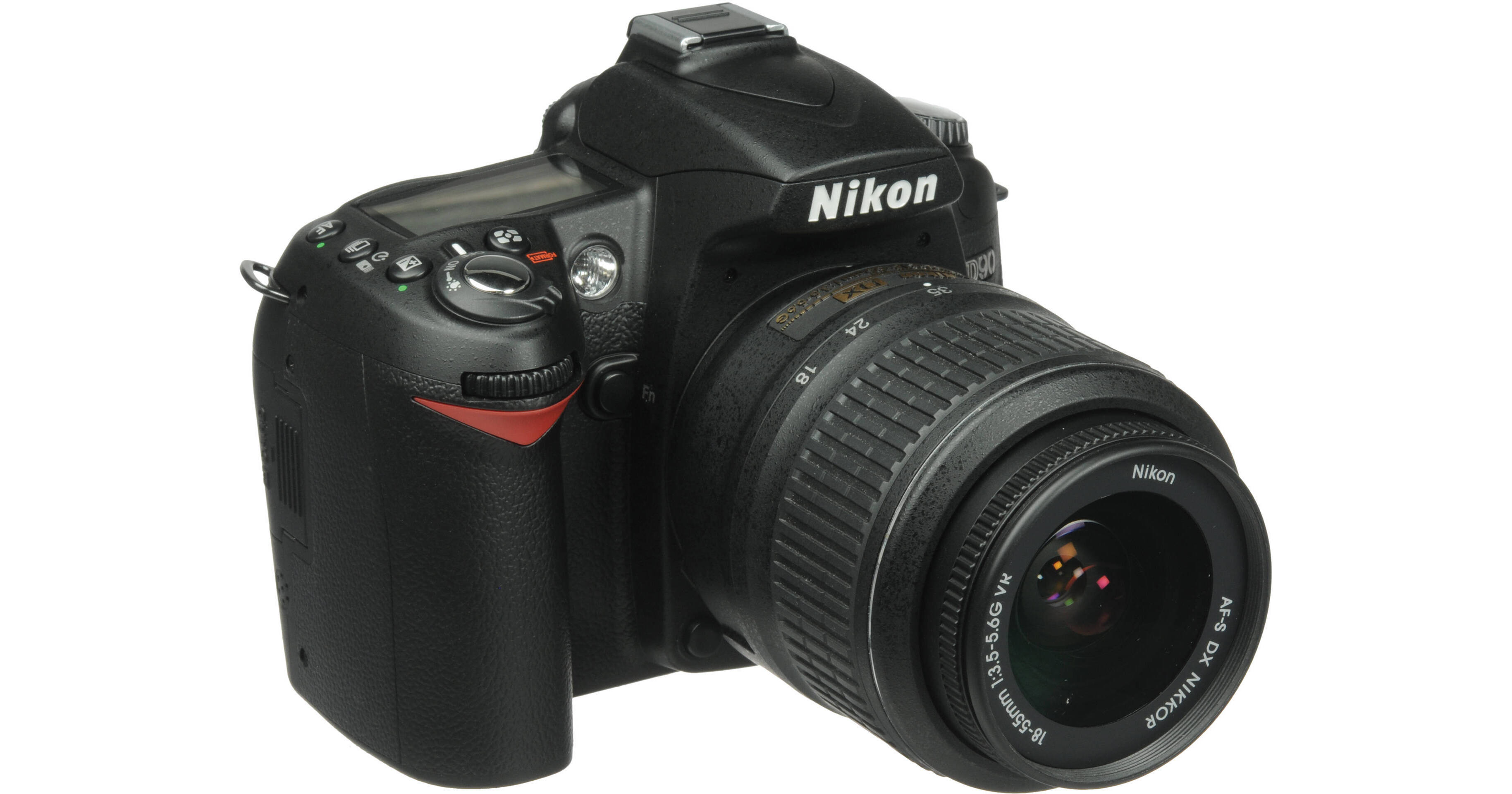 Nikon D90 SLR Digital Camera Kit with 18-55mm VR Lens B&H Photo