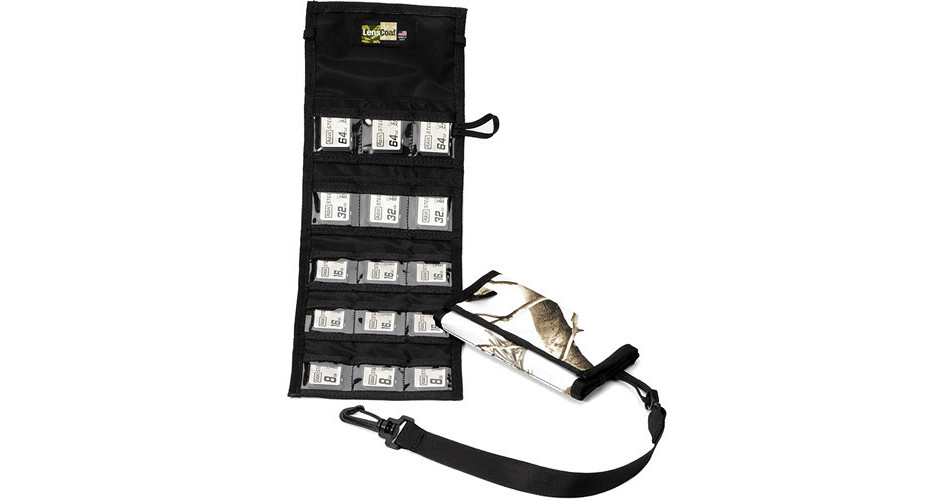 LensCoat mwsd15sn Memory Card Wallet Realtree AP Snow