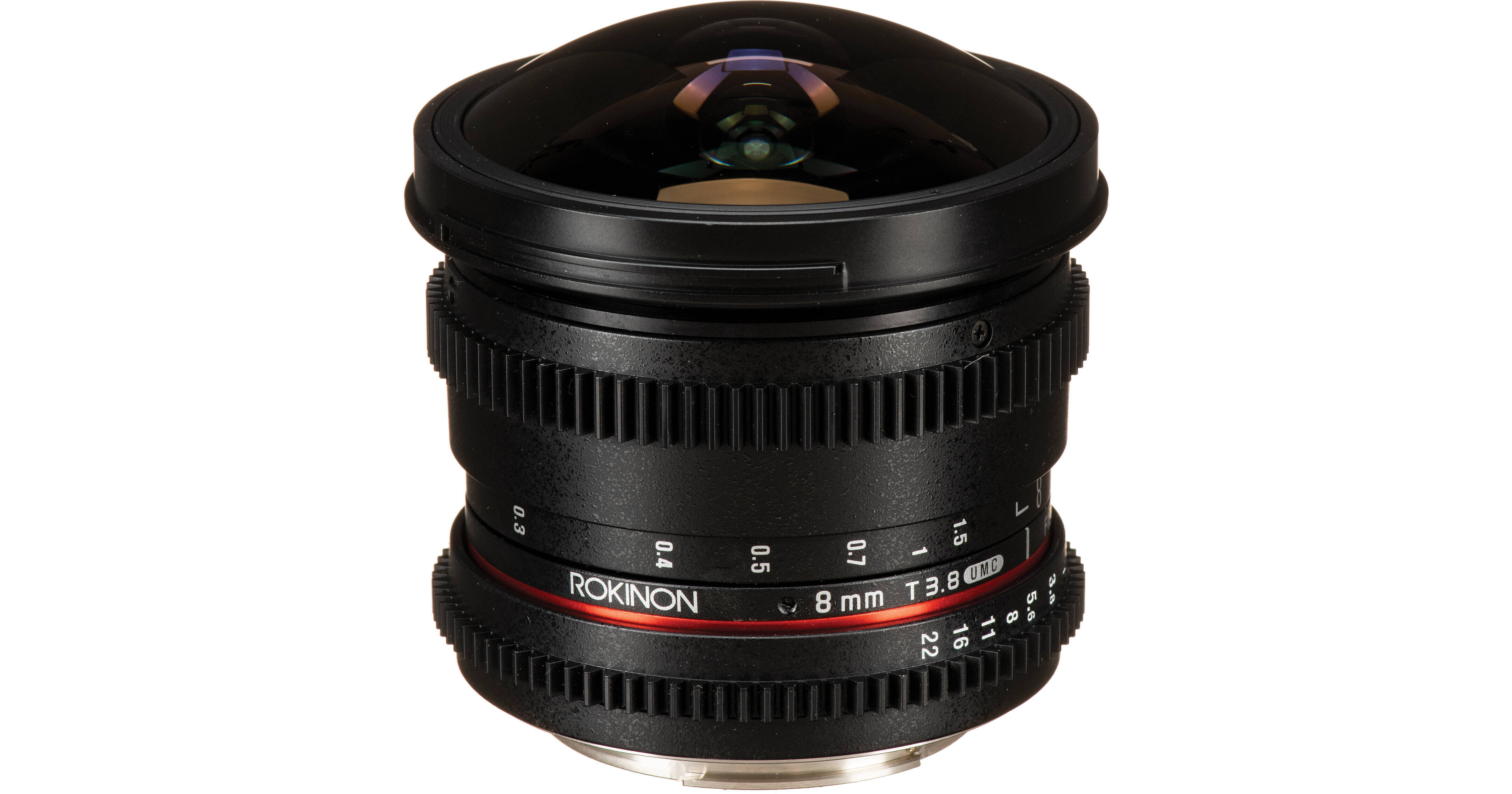 Rokinon 8mm T3.8 Cine UMC Fisheye CS II Lens for Canon EF Mount