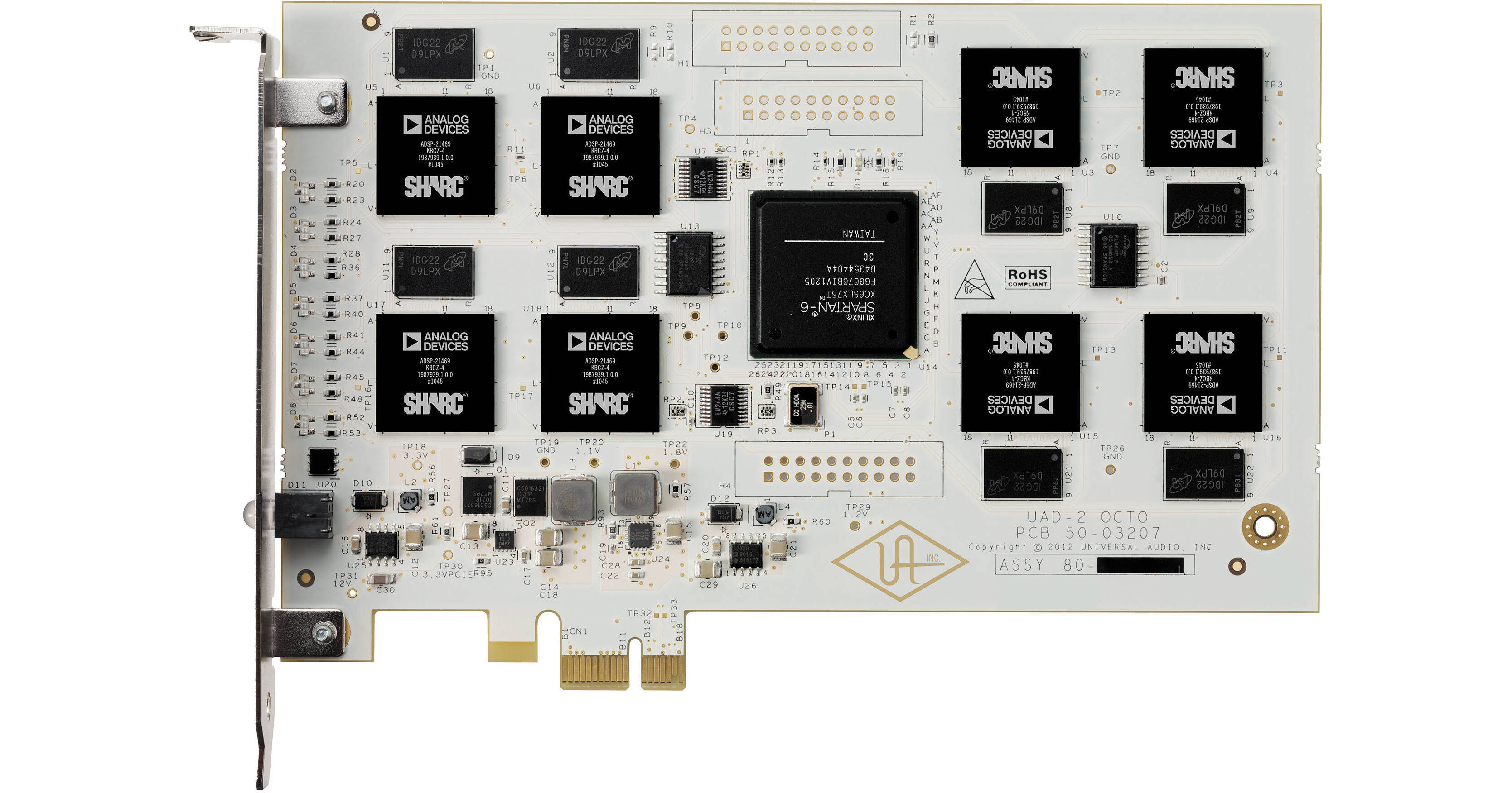 Universal Audio UAD-2 OCTO Core - PCIe DSP Card with Analog Classics Bundle