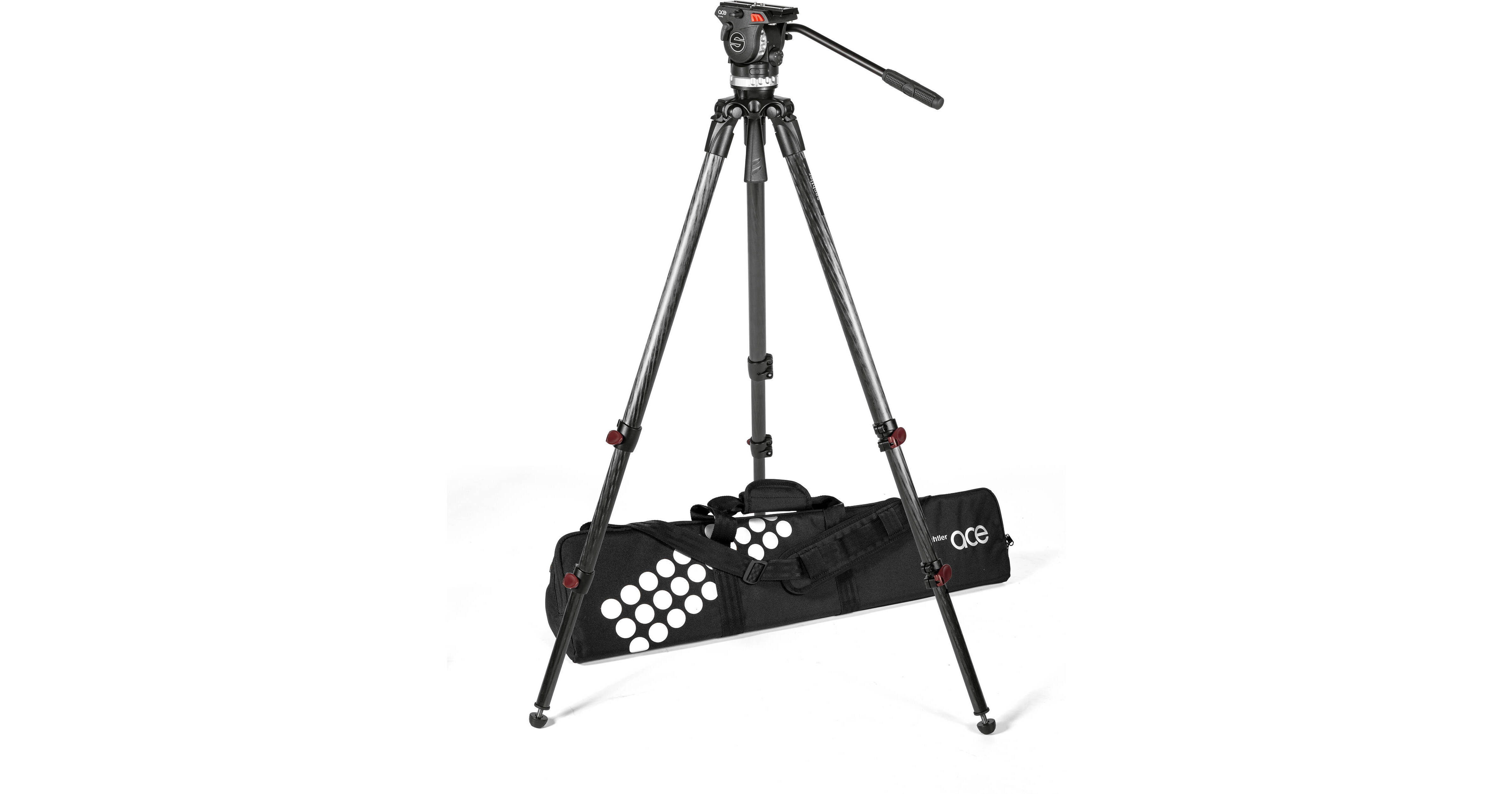 Sachtler System Ace L TT 75/2 CF Carbon Fiber Tripod 1013 B&H