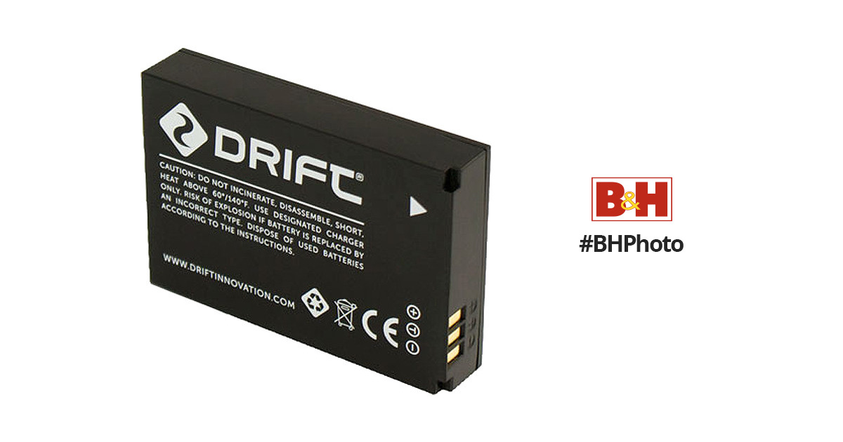 buffet uitbreiden linnen Drift Battery for HD Ghost and Ghost S Action Cameras 72-011-00