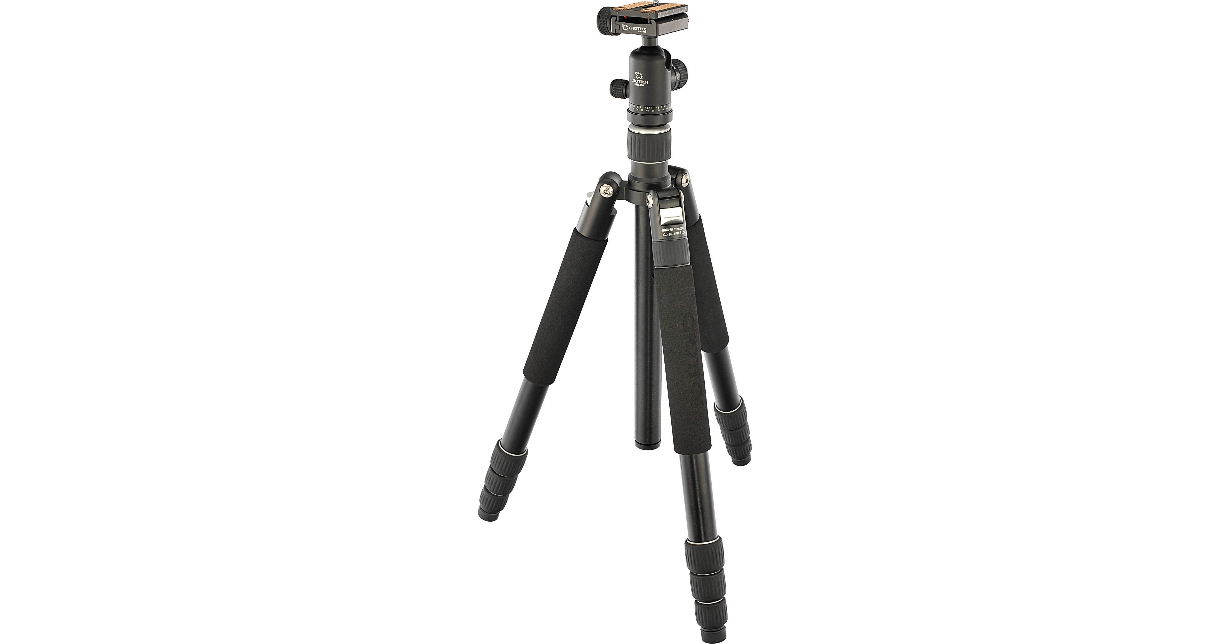 Giottos VGR9264M2N Aluminum Tripod/Monopod W/QR VGR9264M2N B&H