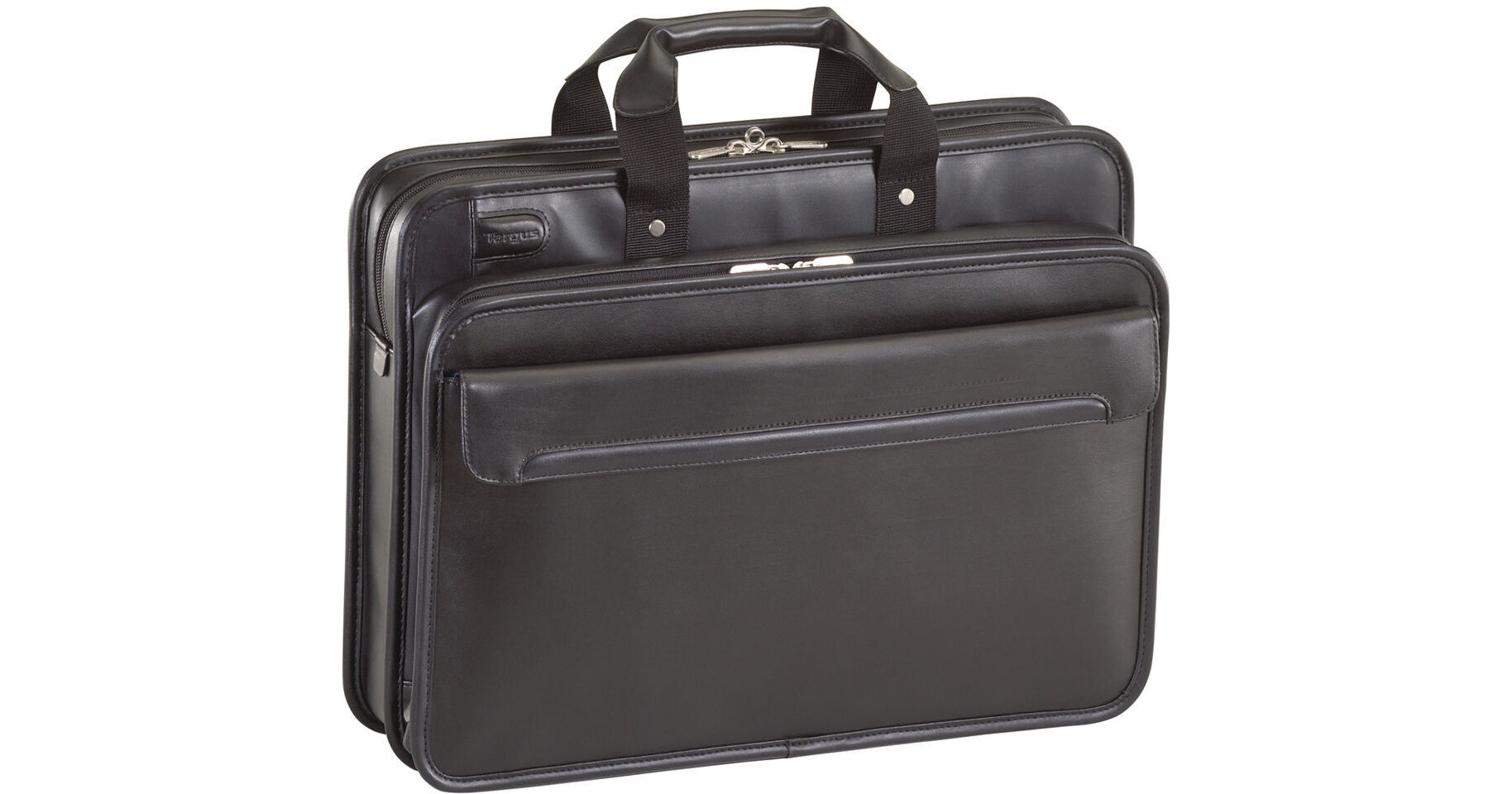 Targus 16" Commuter Leather Laptop Case (Black) TET027US B&H