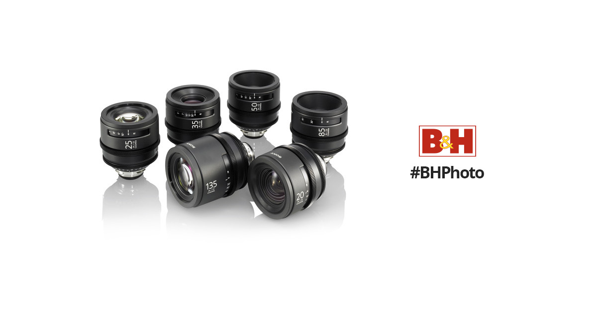 spur Reject hard to please Sony CineAlta 4K Six Lens Kit (PL Mount) SCLPK6/F B&H Photo Video