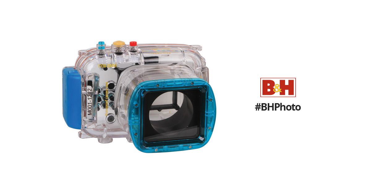 Polaroid Dive Rated Waterproof Underwater Housing Case For Nikon J1 Digital Camera WITH A 10-30mm Lens 