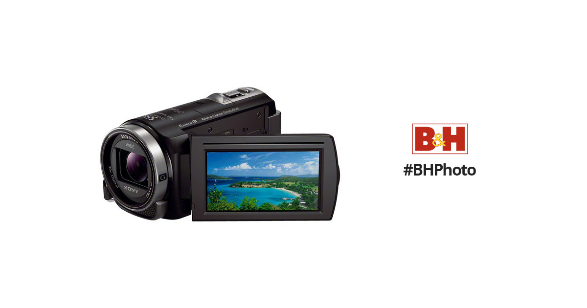 Sony 32GB HDR-CX430V HD Handycam Camcorder HDR-CX430V/B B&H