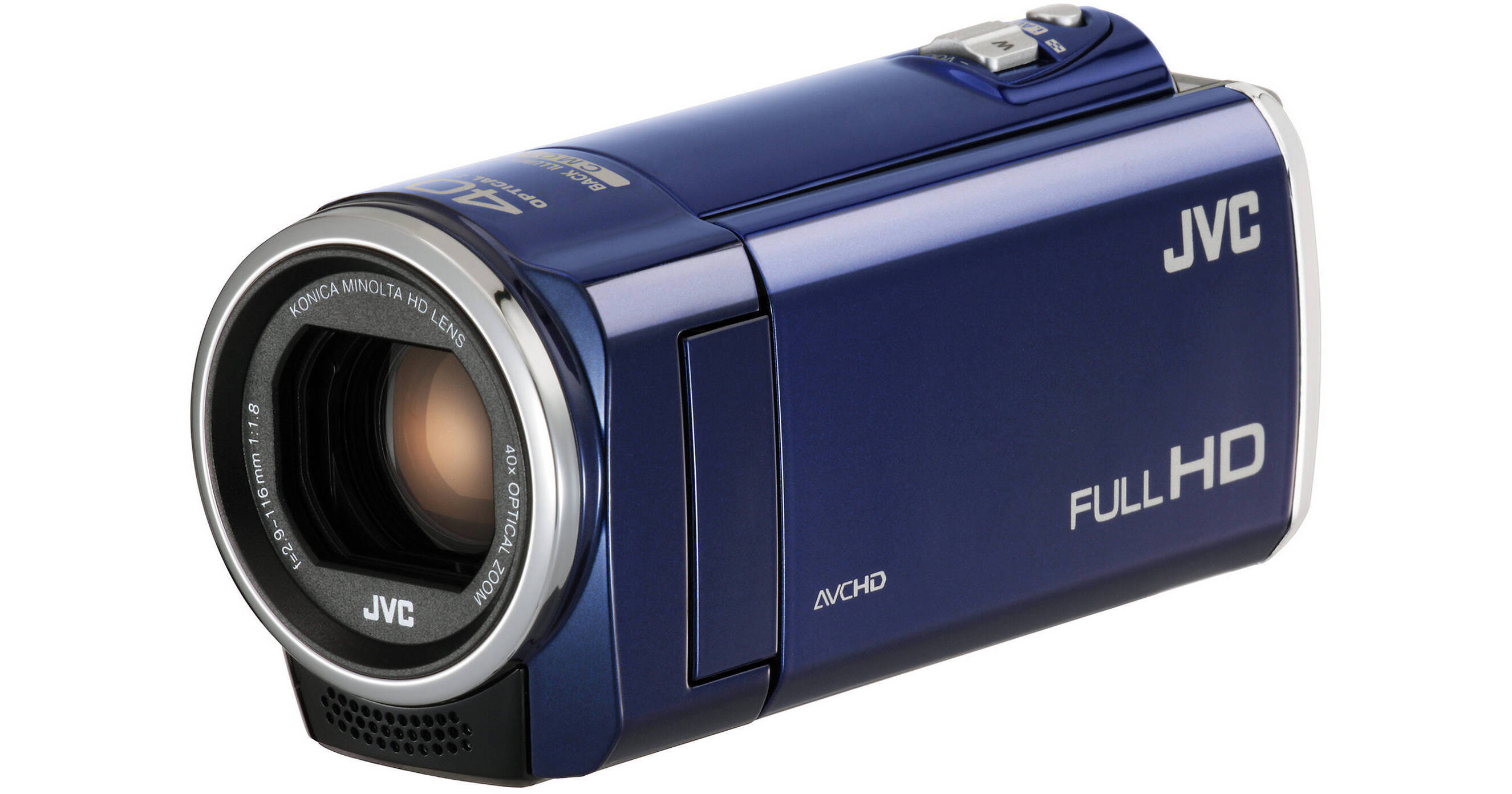 JVC GZE100 Full HD Everio Camcorder (Blue) GZE100BL B&H Photo