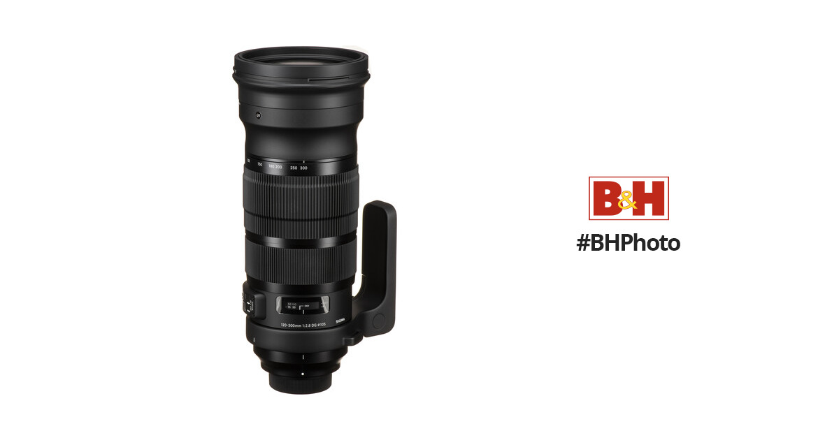 Sigma 120-300mm f/2.8 DG OS HSM Sports Lens for Nikon F 137306