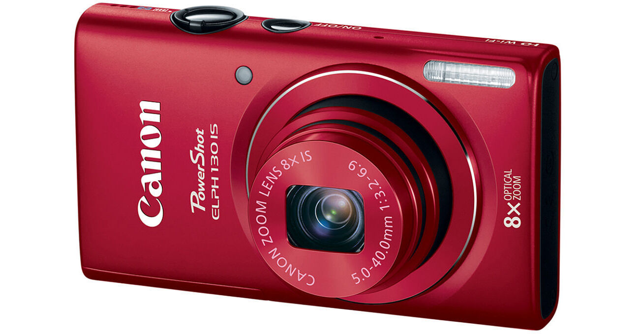 Hot New Release! Canon PowerShot ELPH 130 IS 16.0 MP Digital Camera with 8x  Optical Zoom 28mm Wid…