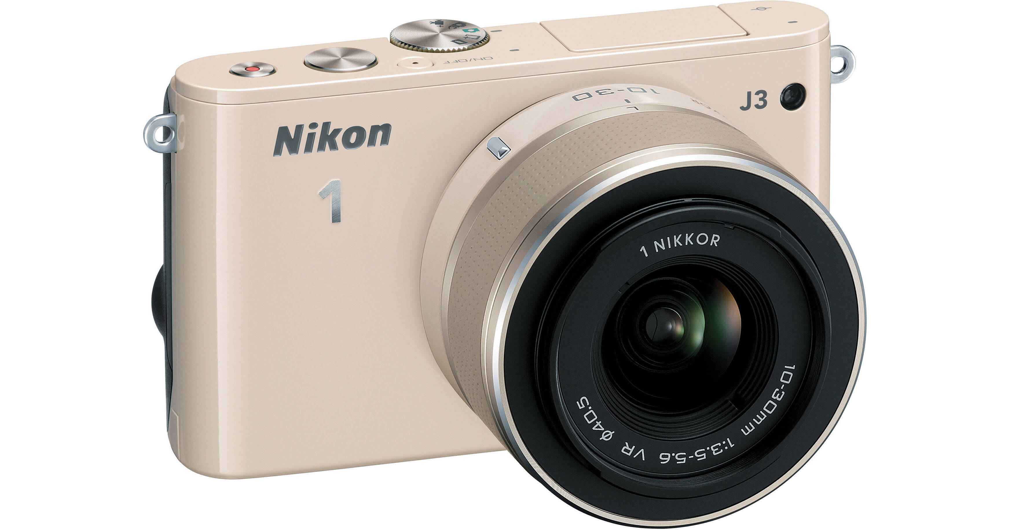 Nikon 1 J3 Mirrorless Digital Camera with 1030mm Lens 27641 B&H