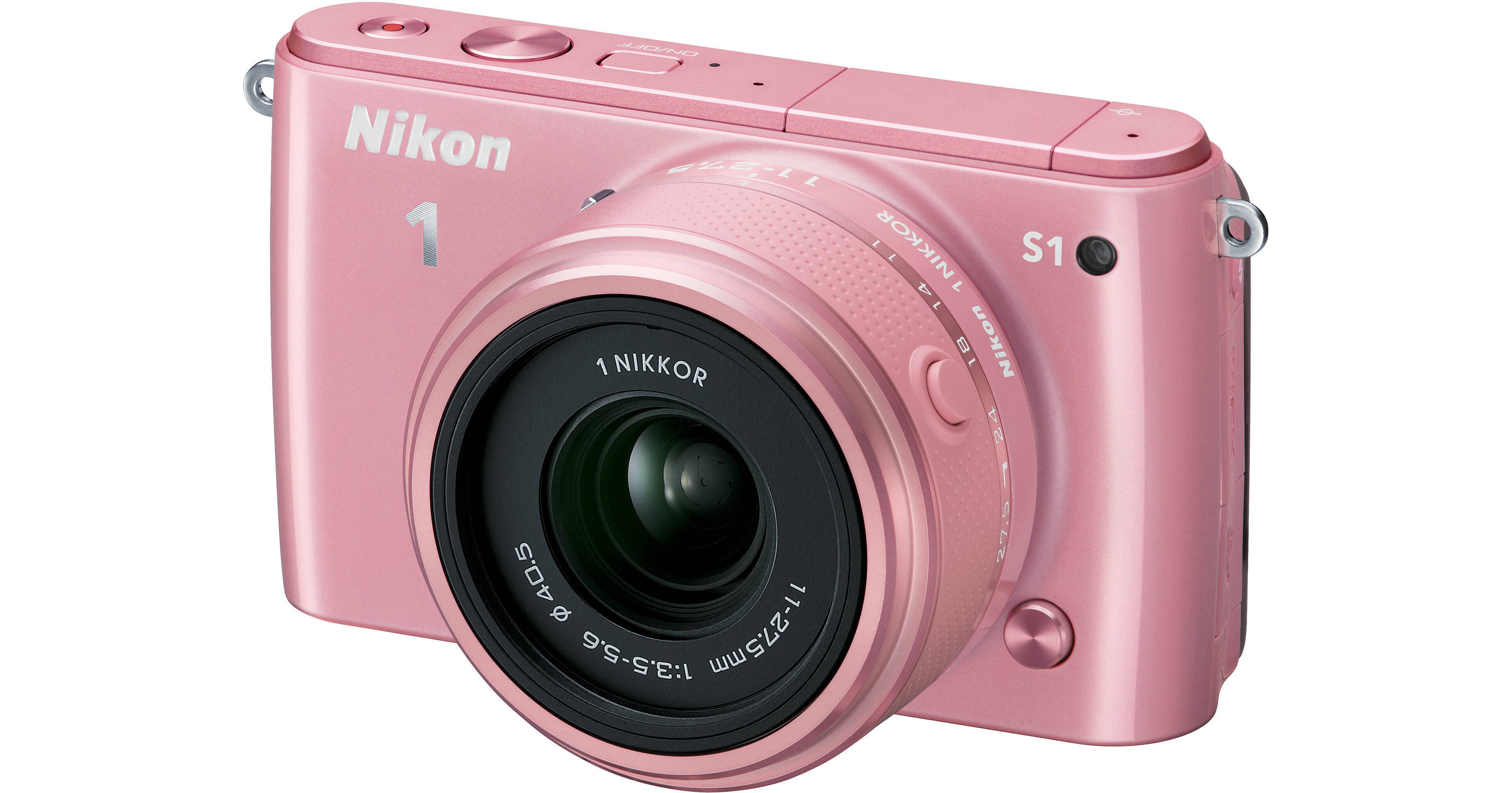 Nikon 1 S1 Mirrorless Digital Camera with 11-27.5mm Lens 27620