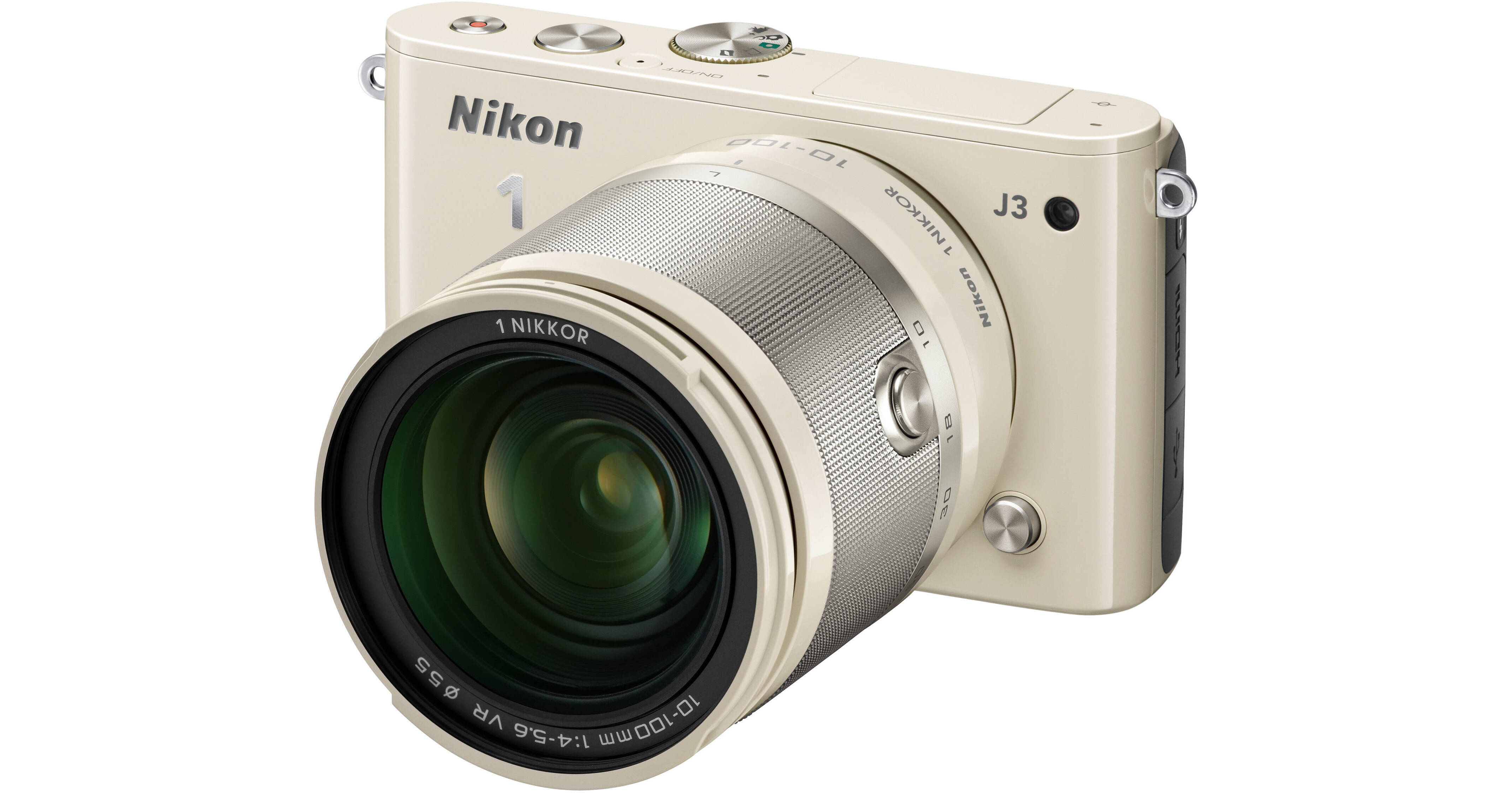 Nikon 1 J3 Mirrorless Digital Camera with 10100mm Lens 27661