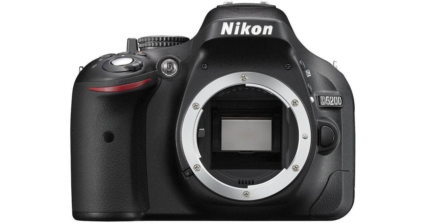 Nikon D5200 DSLR Camera 1501 B&H Photo (Body, Black) D5200 27 Reviews