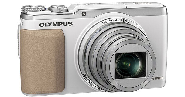 Olympus Stylus SH-50 iHS Digital Camera (White) V107050WU000 B&H