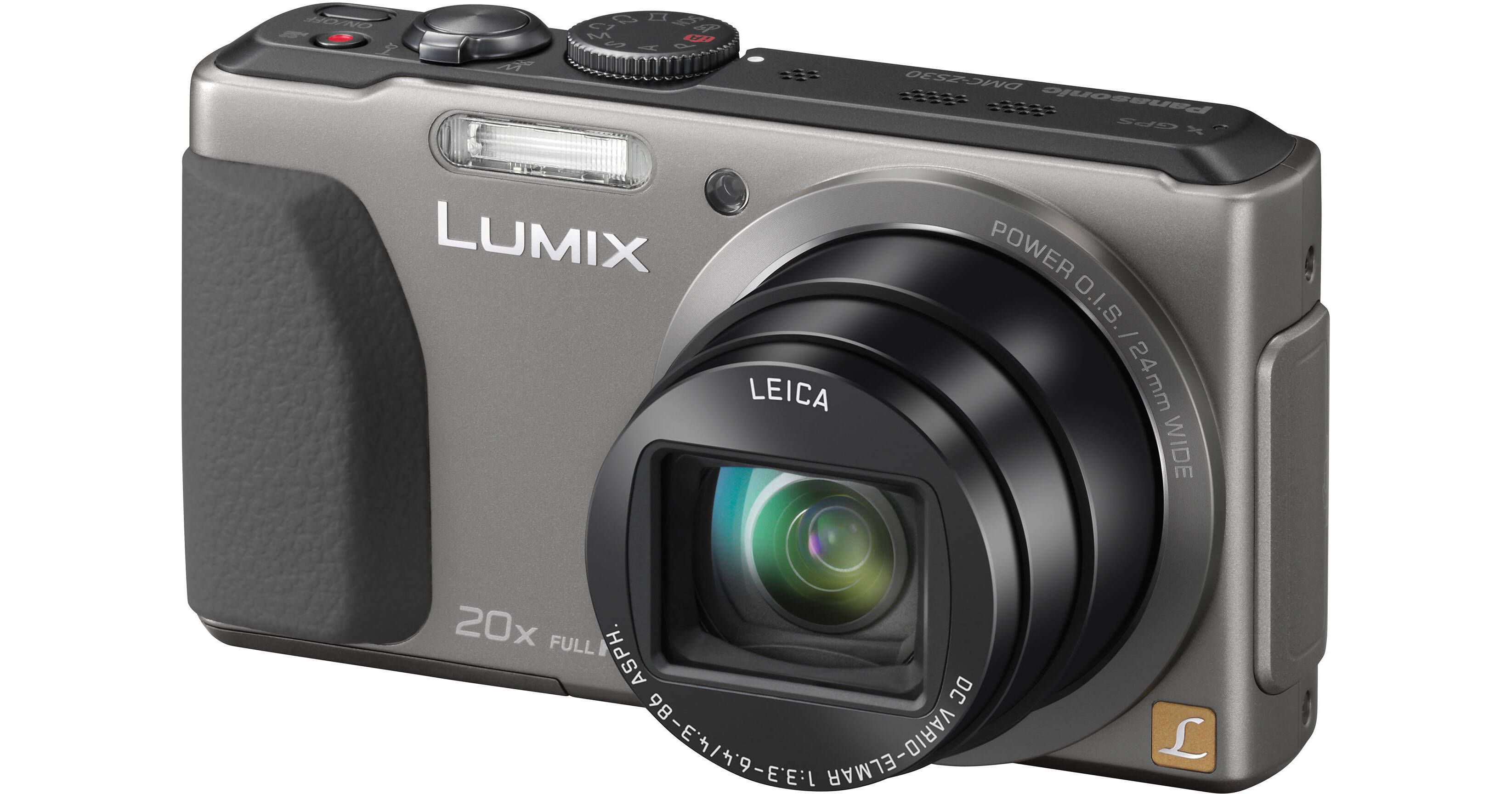 Panasonic Lumix Dmc-zs30 Digital Camera (silver) Dmc-zs30s B&h