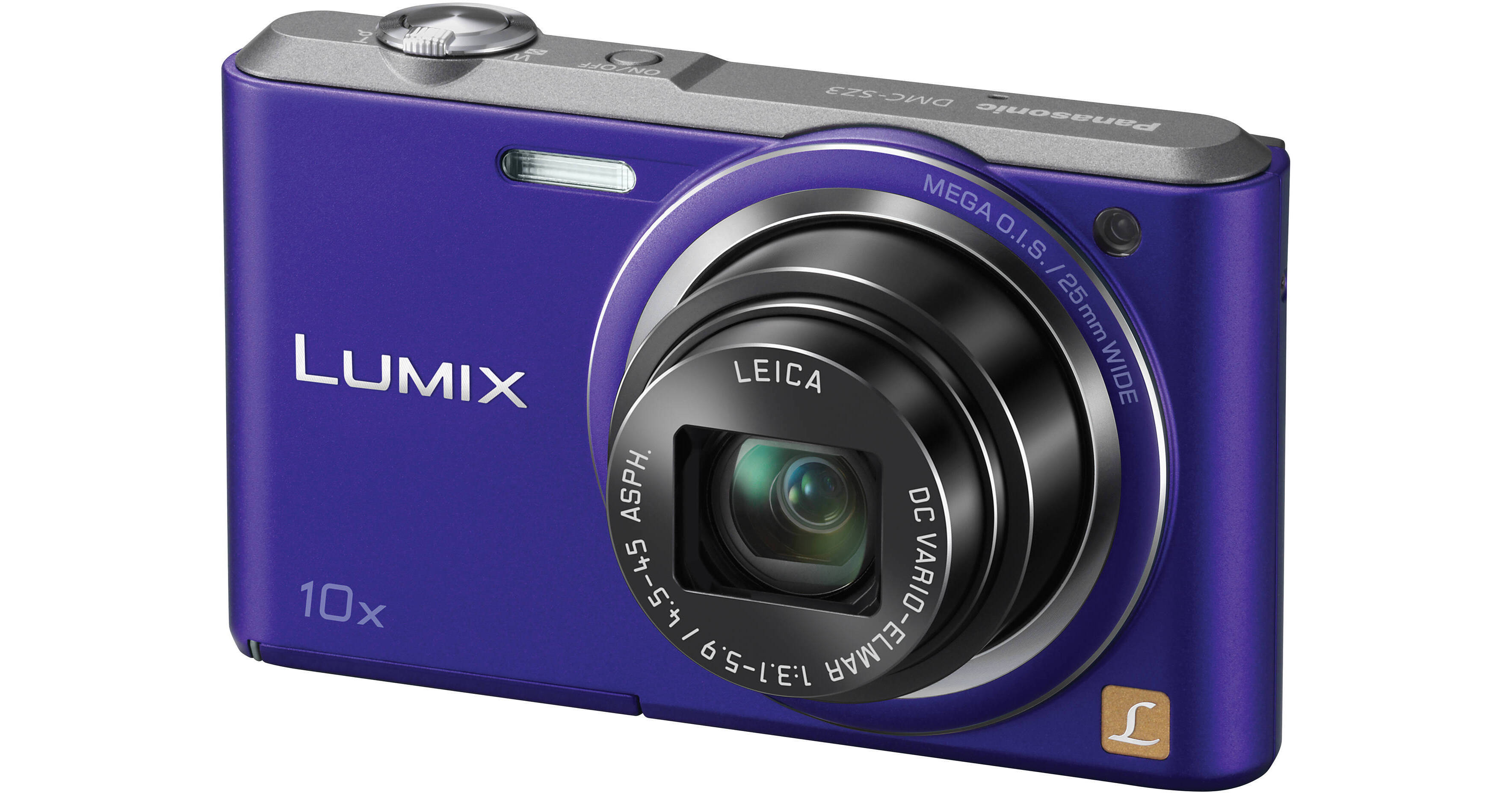 Panasonic Lumix DMC-SZ3 Digital Camera (Violet) DMC-SZ3V B&H