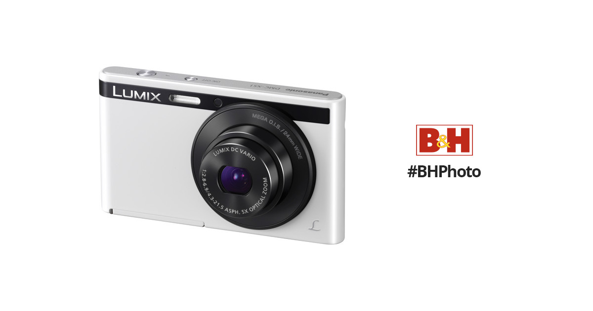 binair Meedogenloos Wanneer Panasonic Lumix DMC-XS1 Digital Camera (White) DMC-XS1W B&H