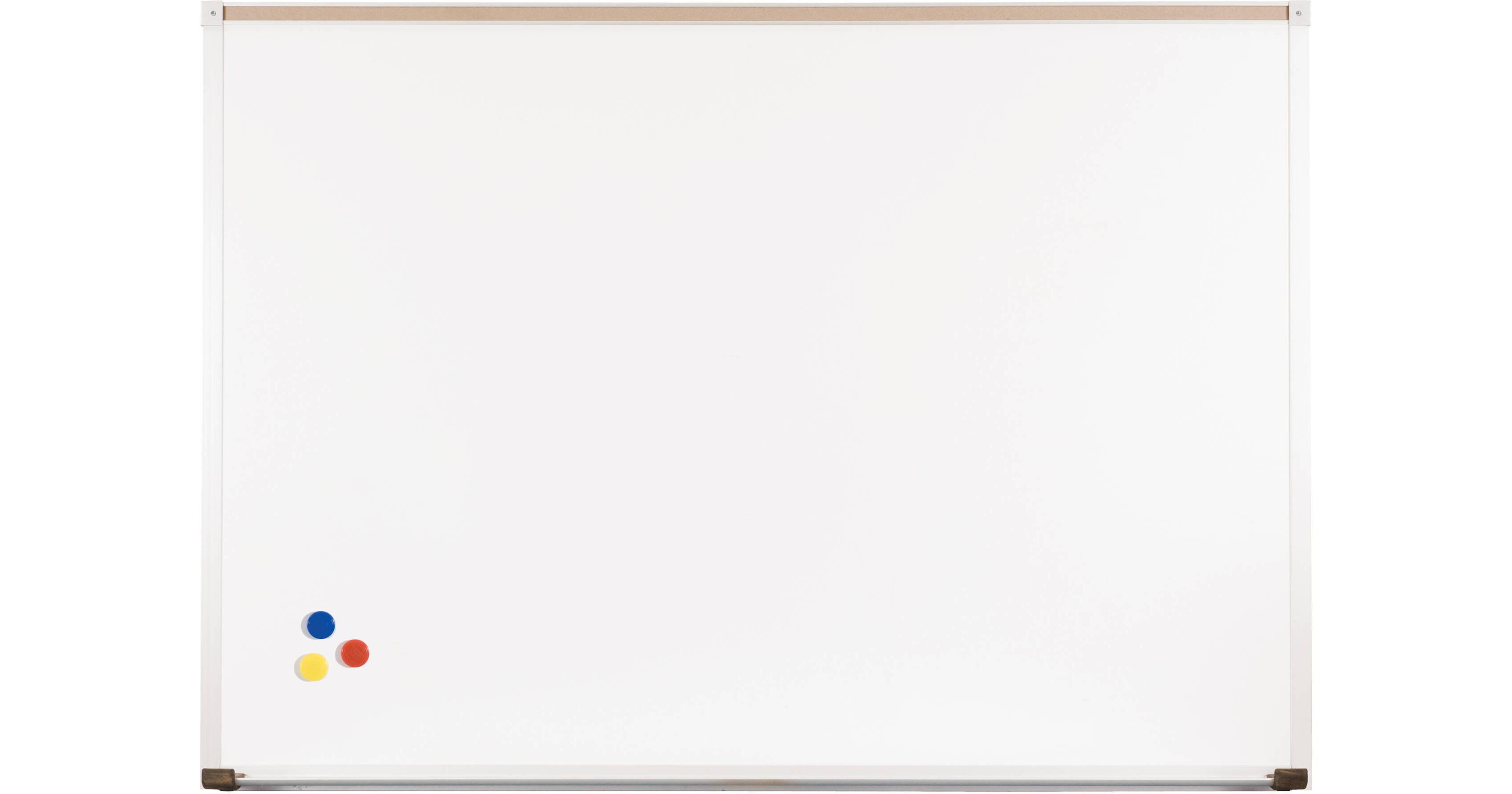 Best Rite MagneRite Whiteboard with Aluminum Trim & Map 219AA