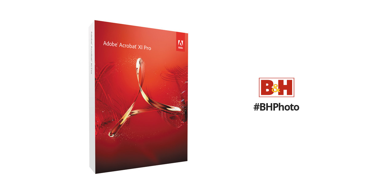 Adobe Acrobat XI Pro for Mac (1-User License) 65195199 B&H Photo