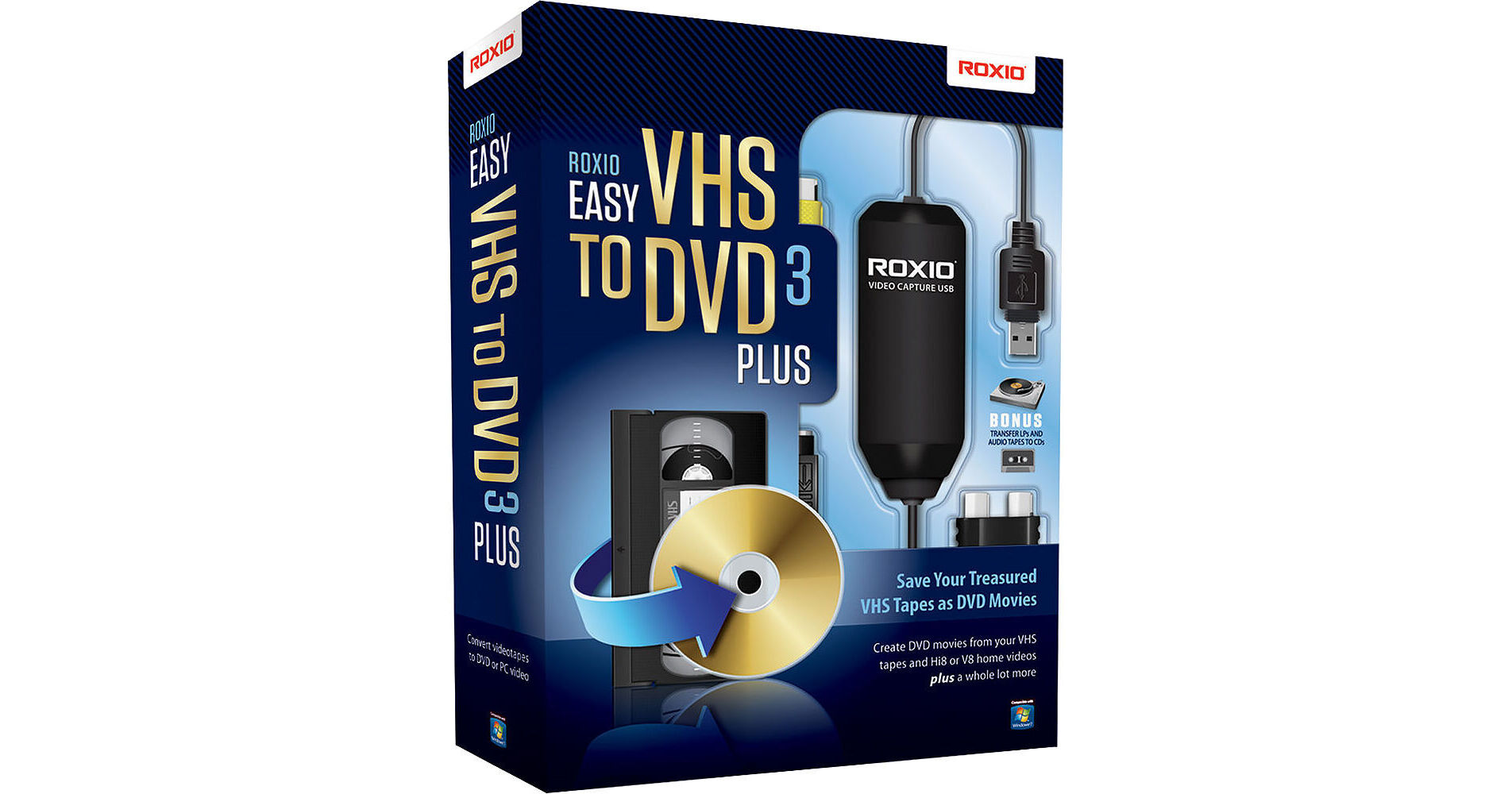 VHS to DVD Converter  Easy VHS to DVD by Roxio