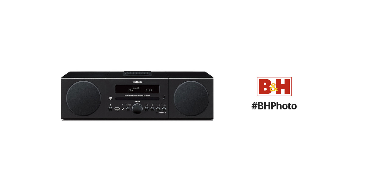 Yamaha MCRB142PI - Minicadena HiFi con radio FM, Bluetooth, reproductor de  CD y base para Apple iPod/