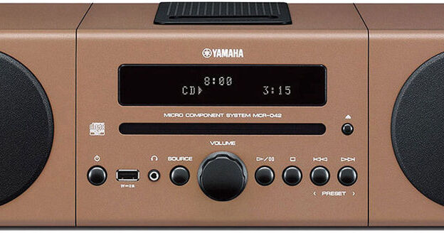 Yamaha MCR-B142 Micro Component System (Light Brown) MCR-B142LBR