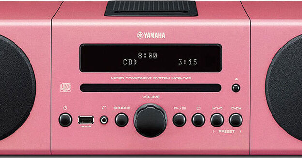 Yamaha MCR-B142 Micro Component System (Pink) MCR-B142PI B&H