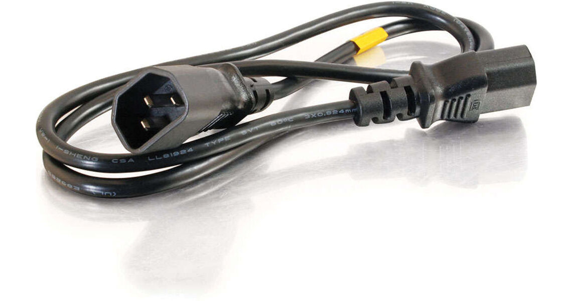 C2G 4' 16 AWG 250V Power Extension Cord 29917 B&H Photo Video