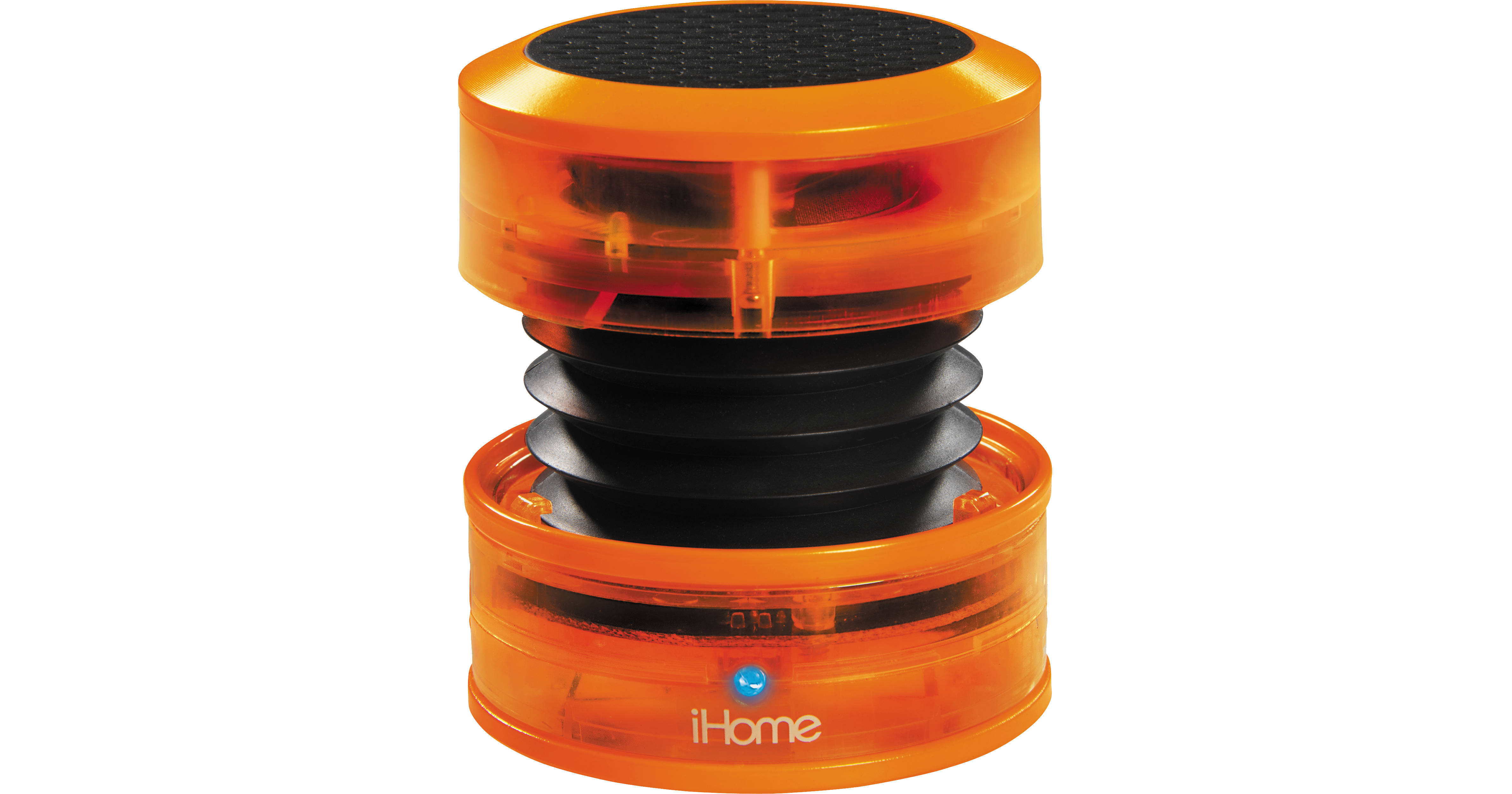 iHome iHM60 Rechargeable Mini Speaker (Neon Orange) IHM60EN B&H