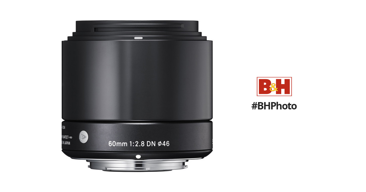 Sigma 60mm f/2.8 DN Art Lens for Sony E (Black) 350965 B&H Photo