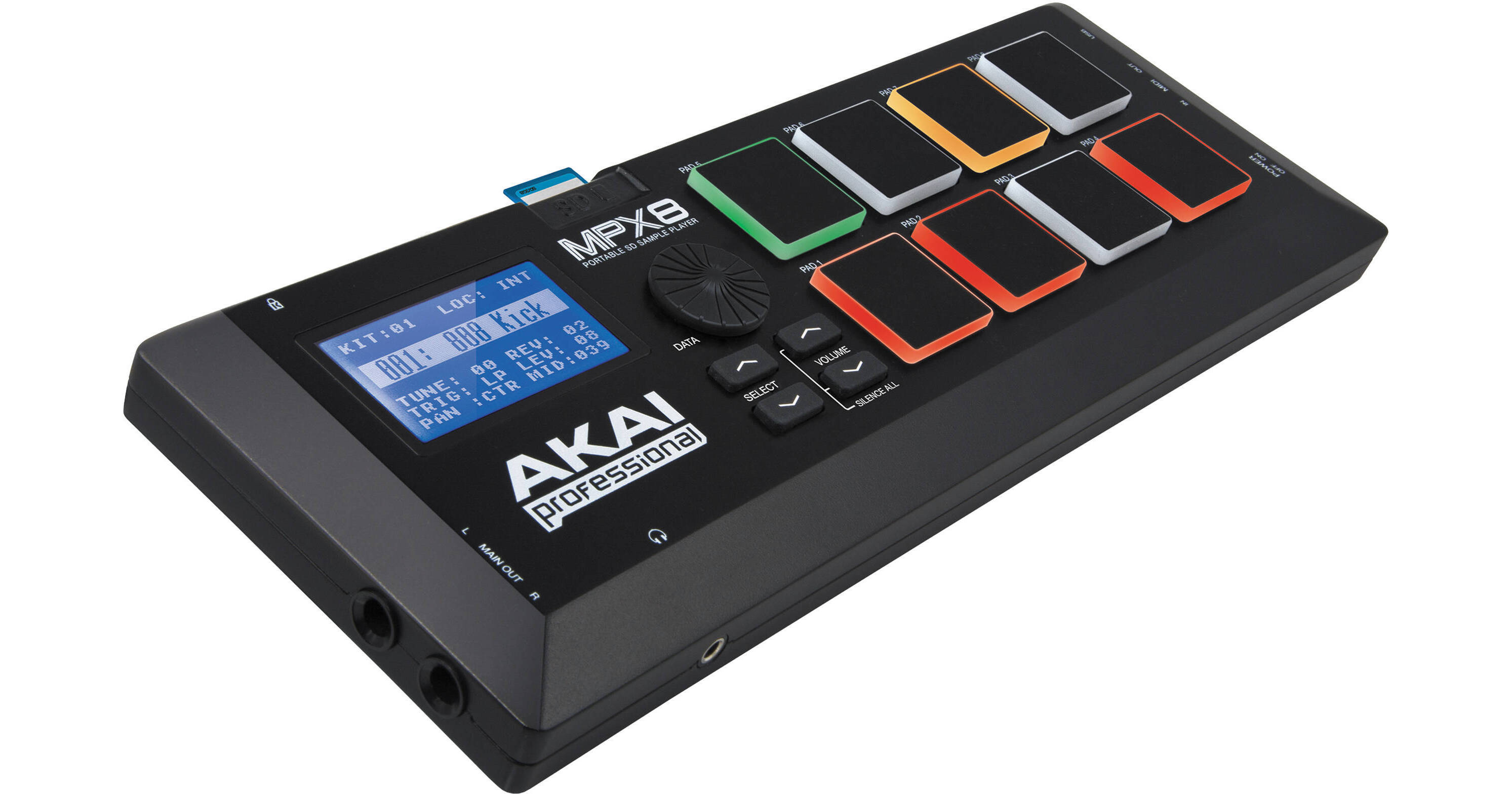 Akai Professional MPX8 SD Sample Pad Controller