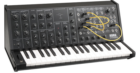 Korg MS-20 Mini - Monophonic Analog Synthesizer (Black)