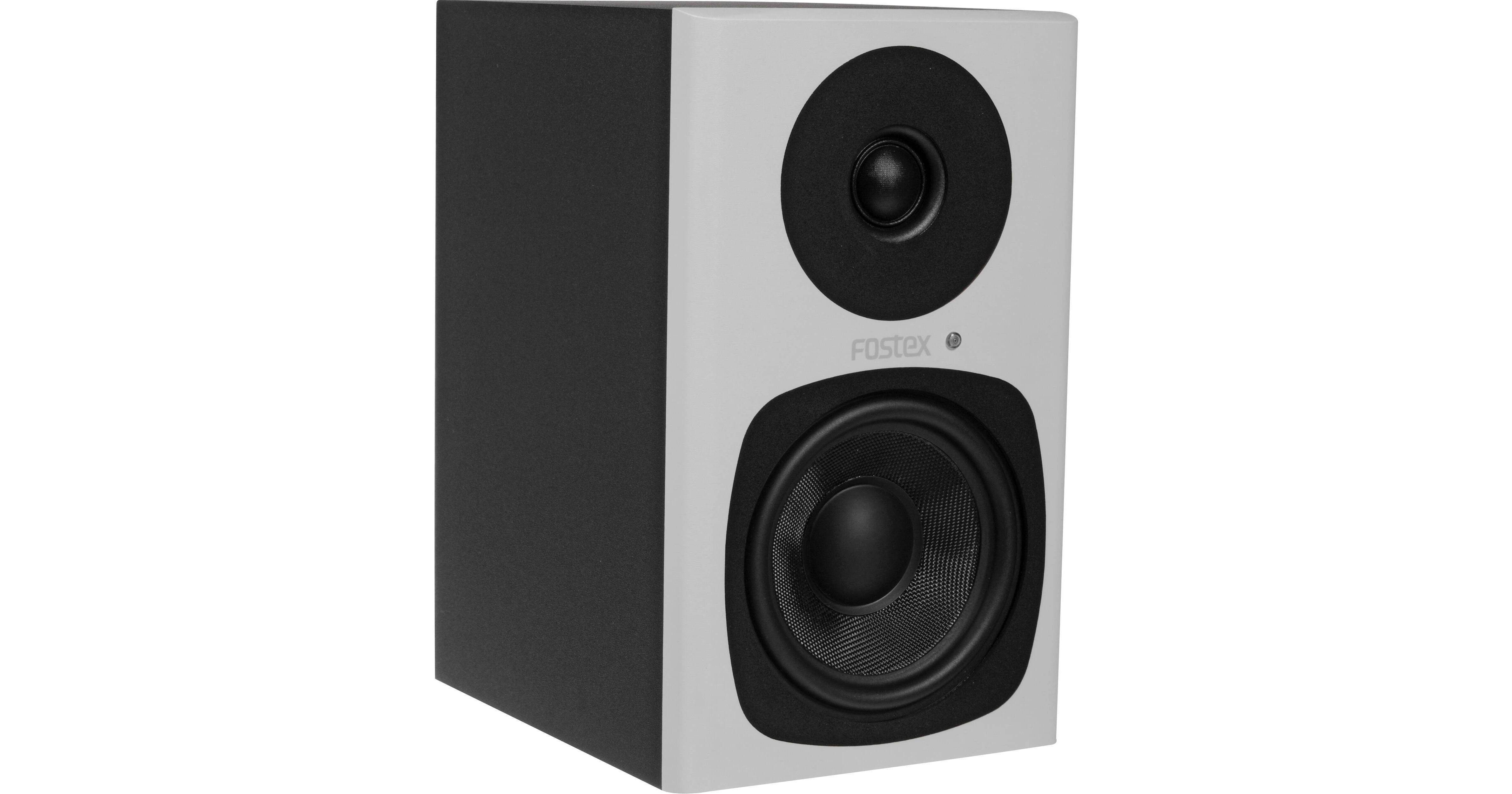 Fostex PM0.4d Monitors (White, Pair) PM04D-W B&H Photo Video