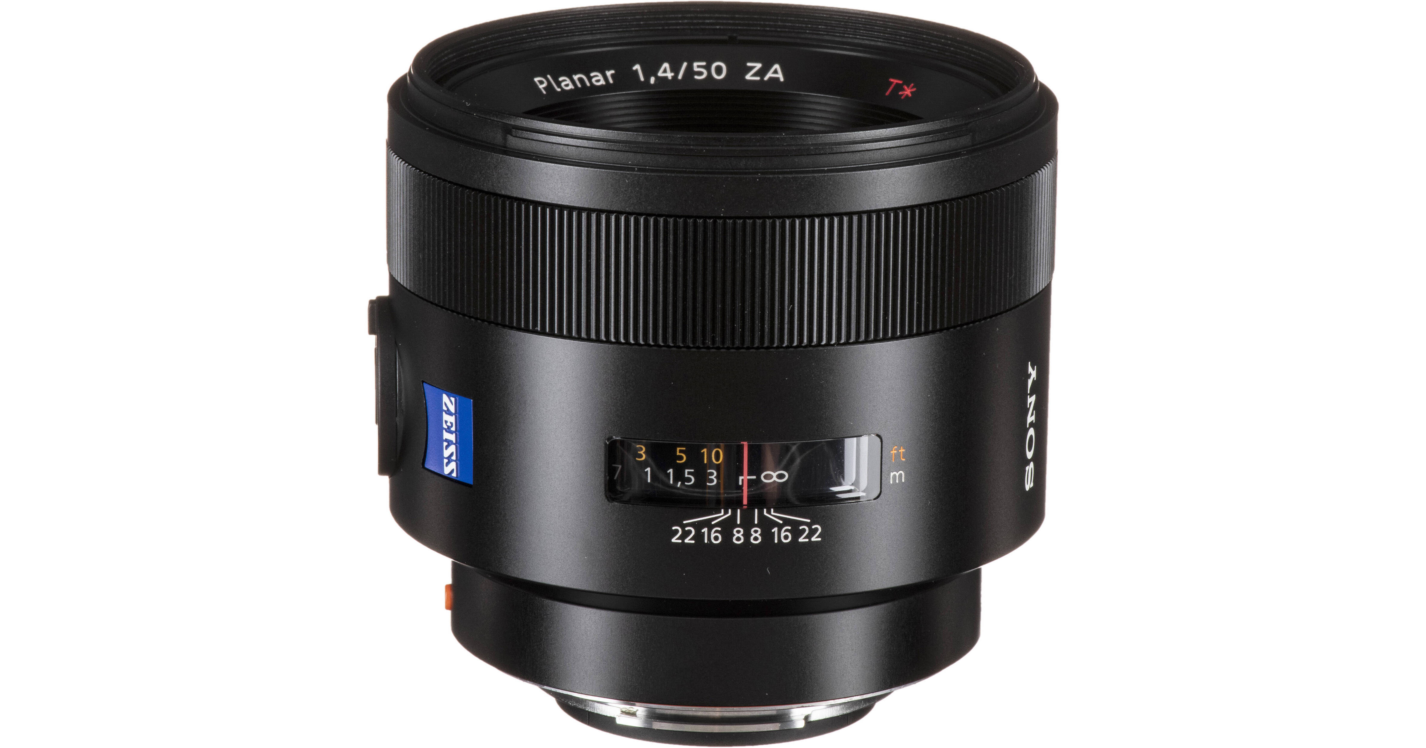 Sony Planar T* 50mm f/1.4 ZA SSM Lens SAL50F14Z B&H Photo Video