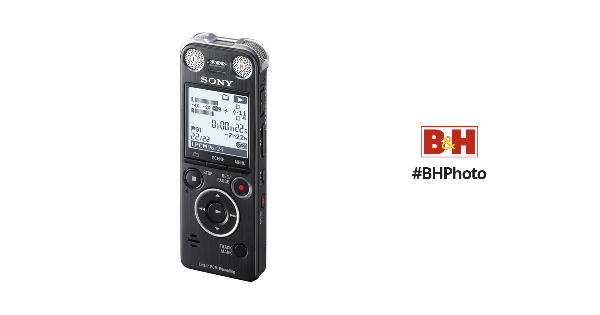 Sony ICD-SX1000 Digital Flash Voice Recorder ICDSX1000 B&H Photo