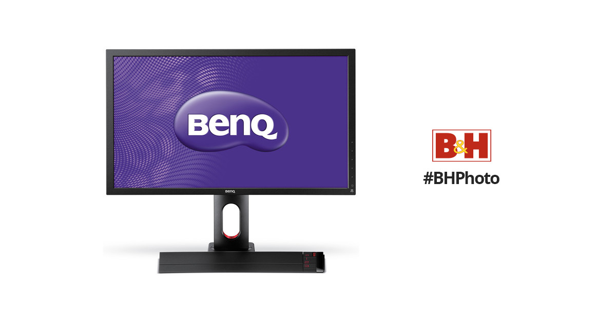 BenQ XL2420T Monitor (Black-Red) 9H.L7PLB.QBA B&H Photo
