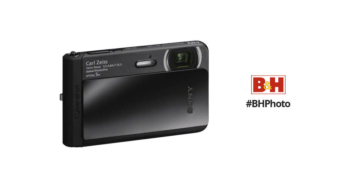 Sony Cyber-shot DSC-TX30 Digital Camera (Black) DSCTX30/B B&H