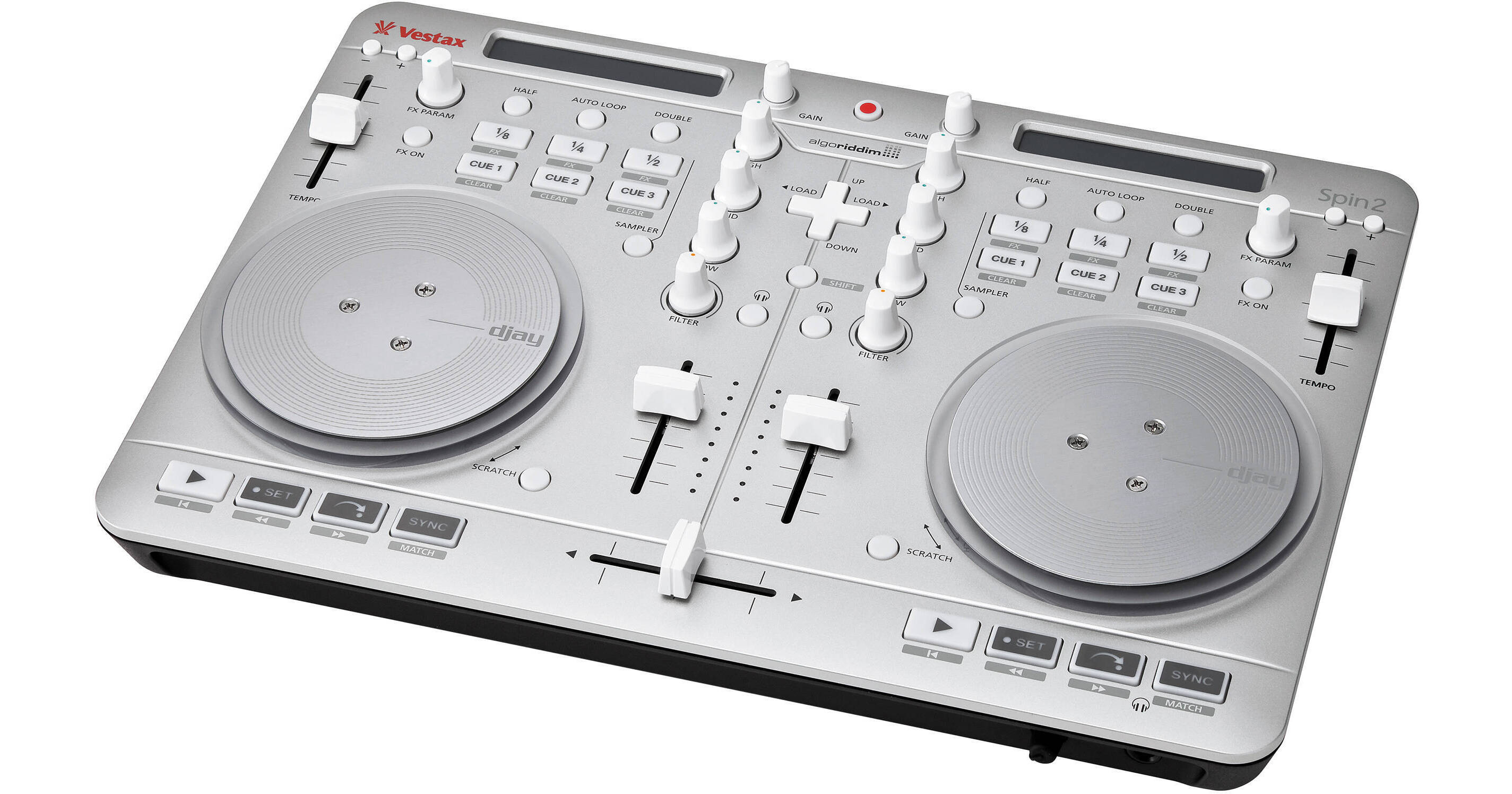 Vestax Spin2 DJ Controller for iOS and OS X for iPad, SPIN2 B&H