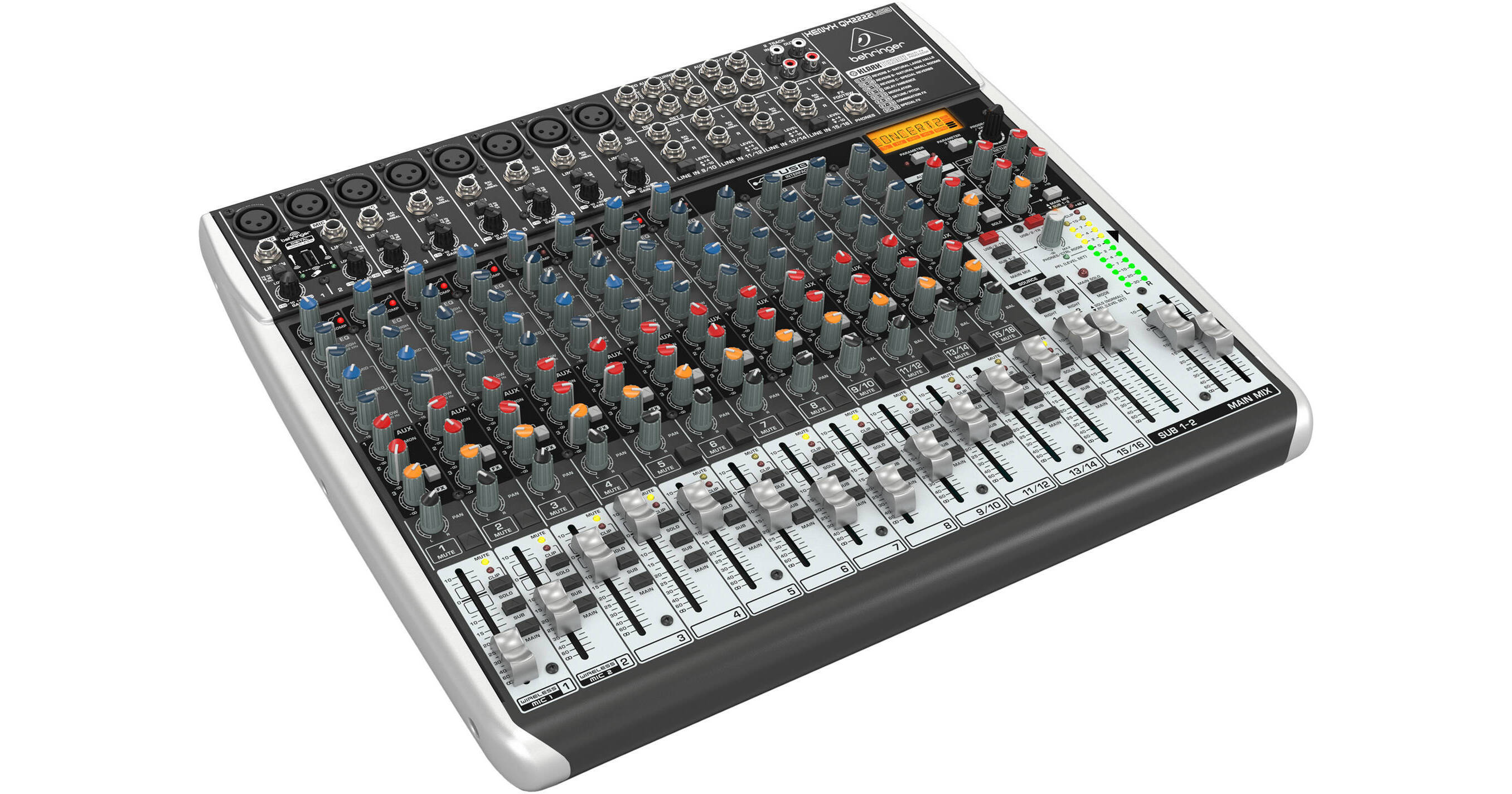Behringer XENYX QX2222USB 22Input USB Audio Mixer QX2222USB B&H