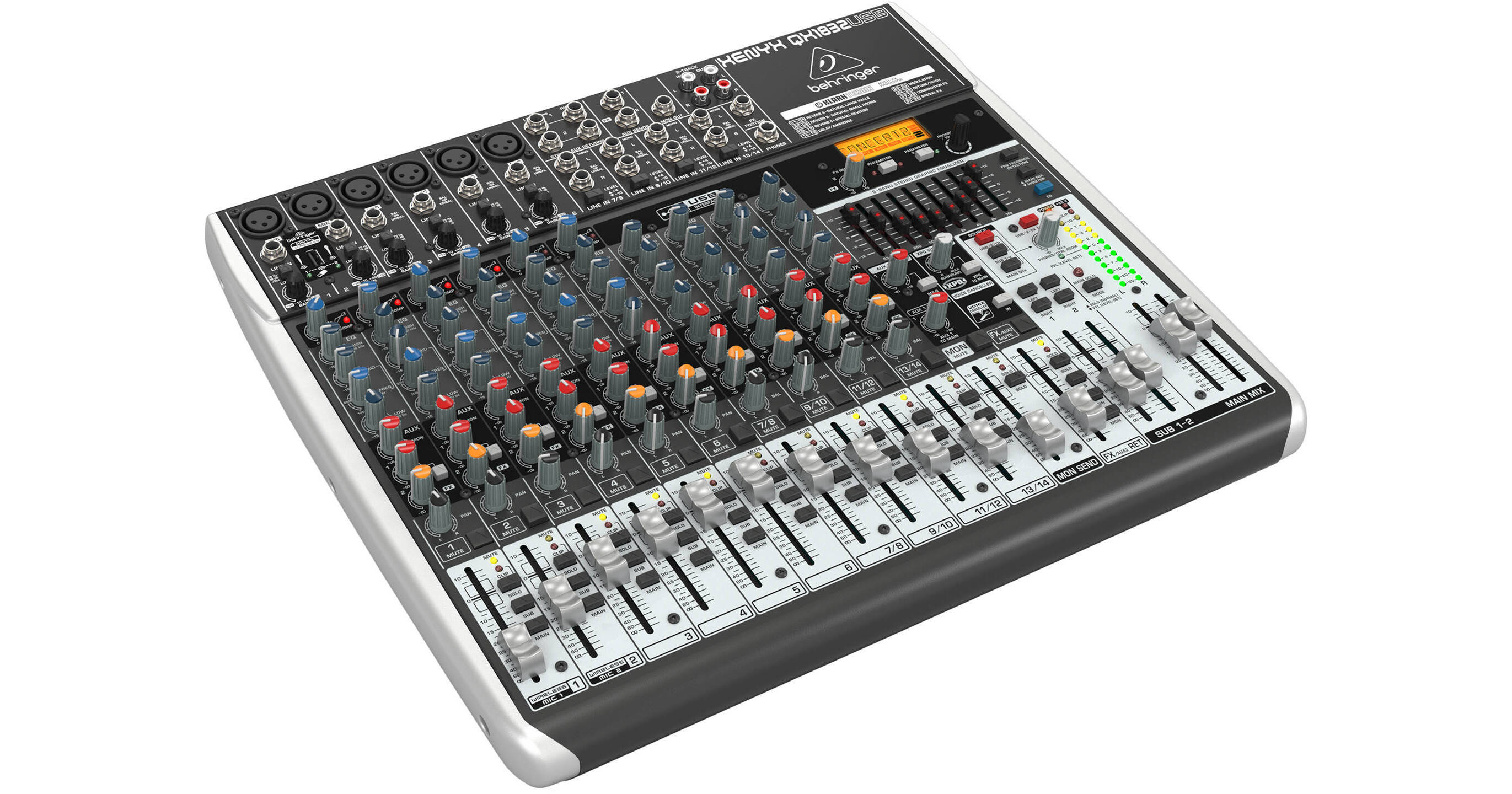Behringer XENYX QX1832USB 18Input USB Audio Mixer QX1832USB B&H