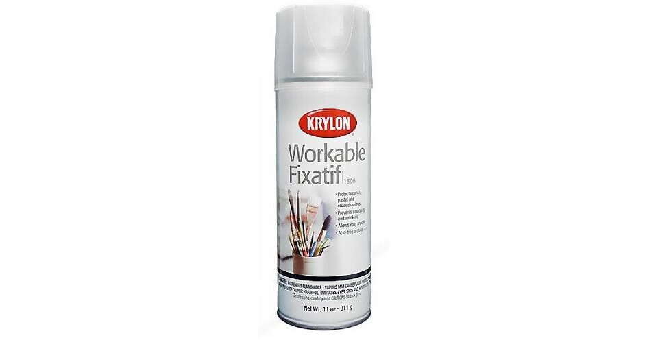 Krylon Workable Fixatif Spray KR1306 B&H Photo Video