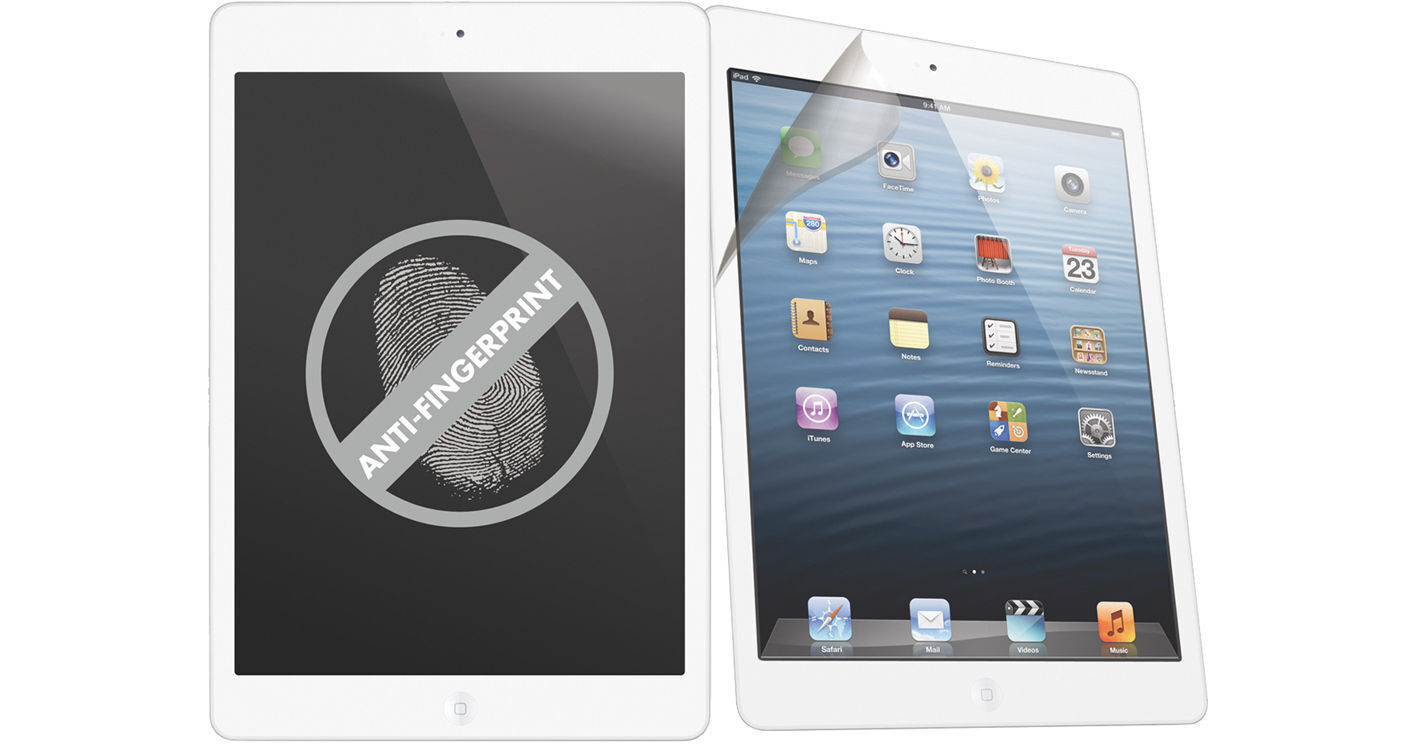 Macally AntiFingerprint Screen Protector (Clear) ANTIFINPADMINI