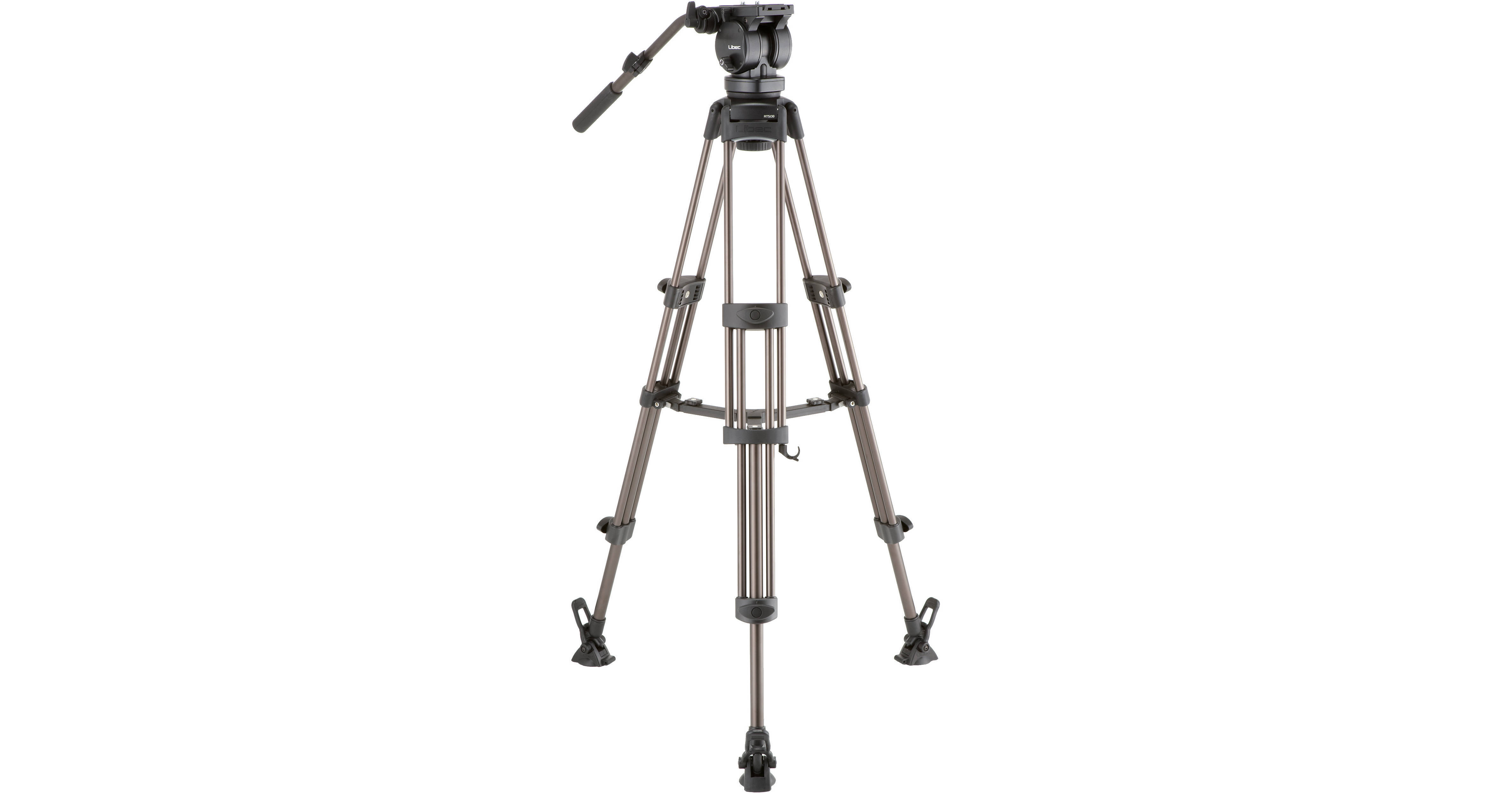 Libec LX10 M Two-Stage Aluminum Tripod System and H65B LX10 M